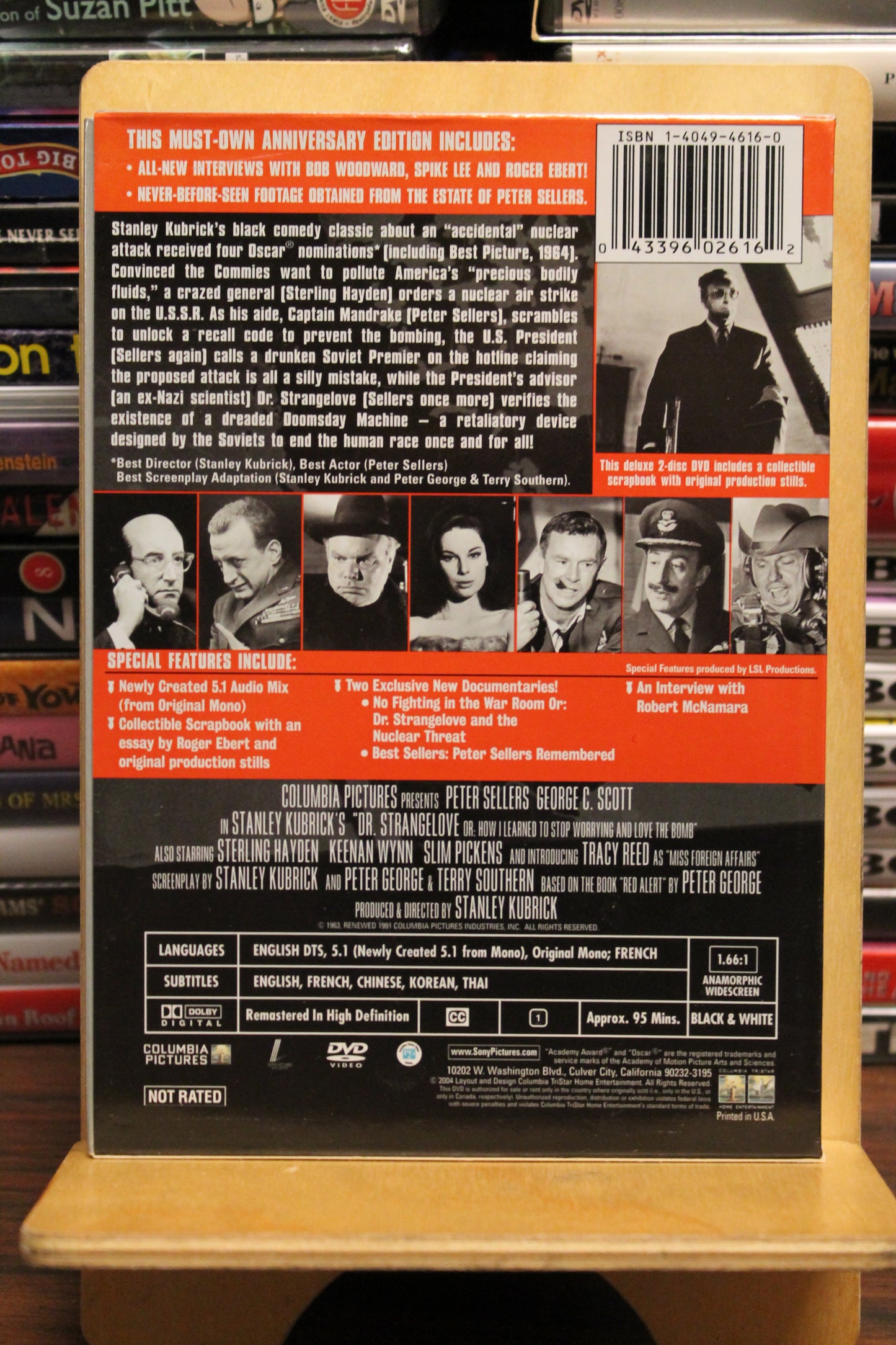 Dr. Strangelove or: How I Learned to Stop Worrying and Love the Bomb DVD