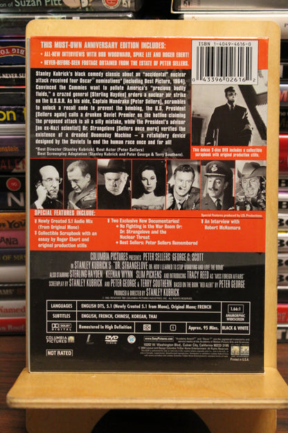 Dr. Strangelove or: How I Learned to Stop Worrying and Love the Bomb DVD
