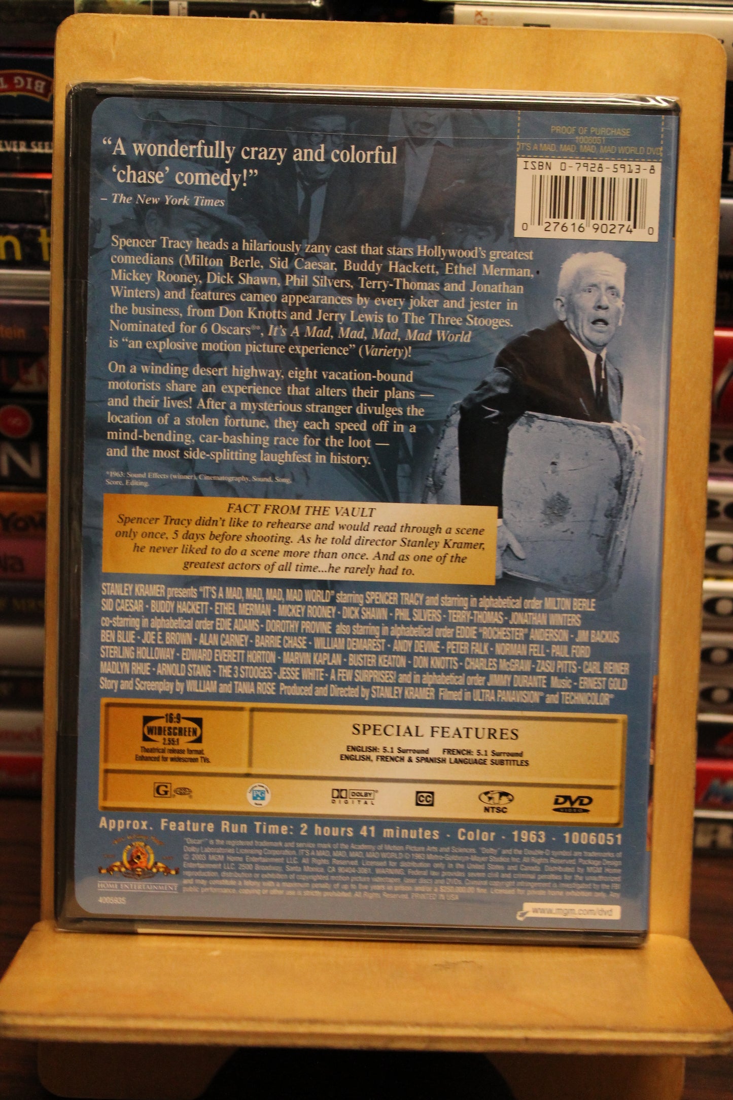 It's a Mad, Mad, Mad, Mad World DVD