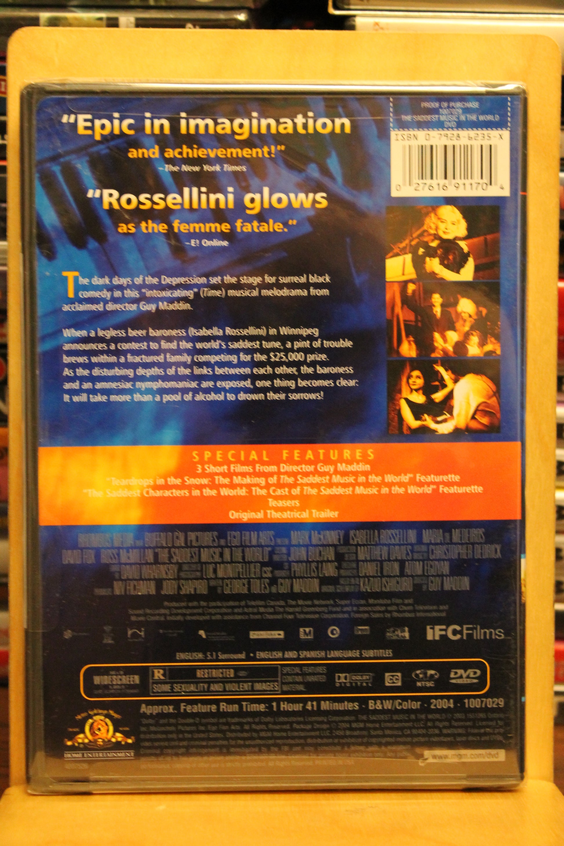 The Saddest Music in the World DVD