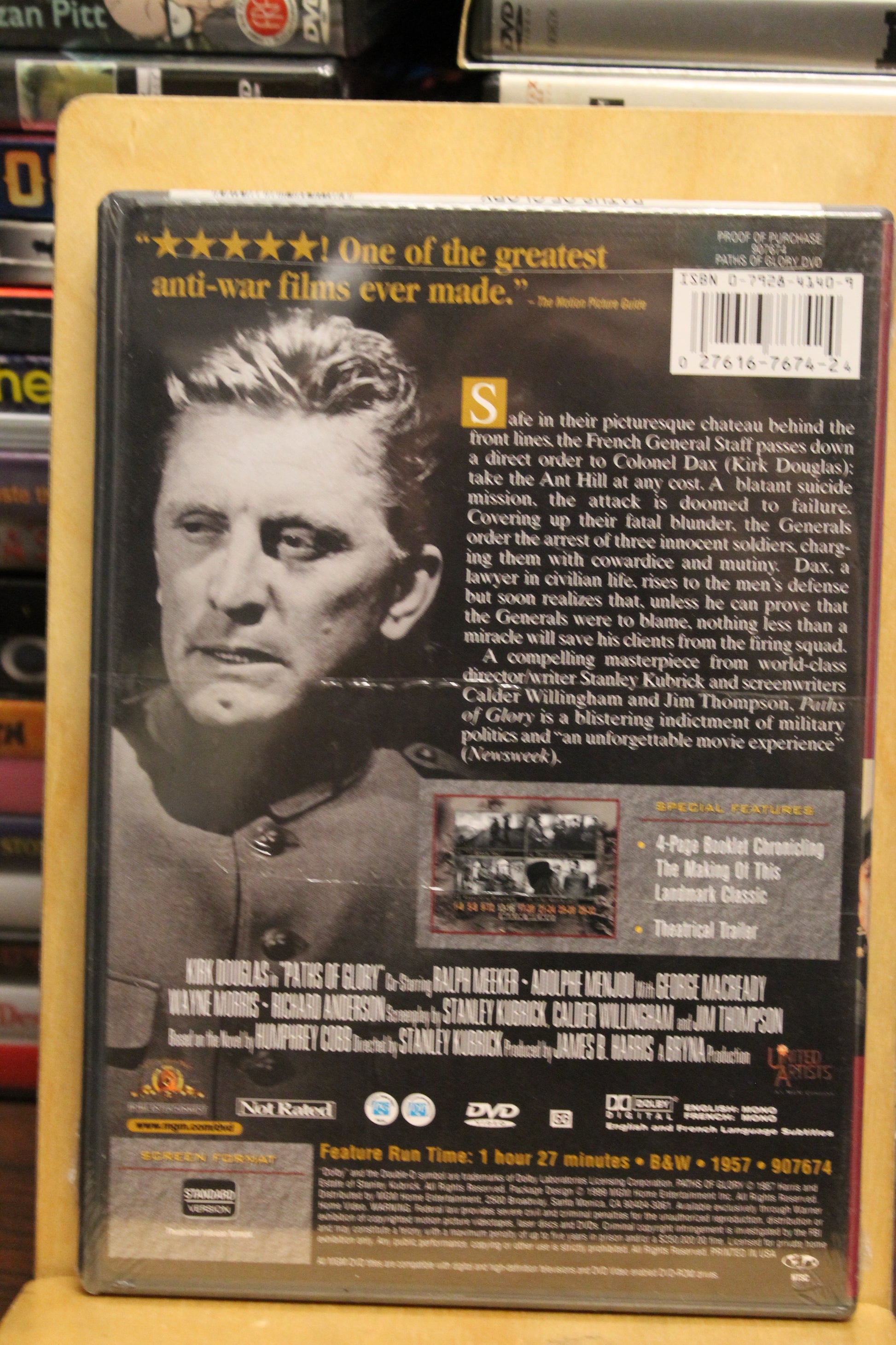 Paths of Glory DVD