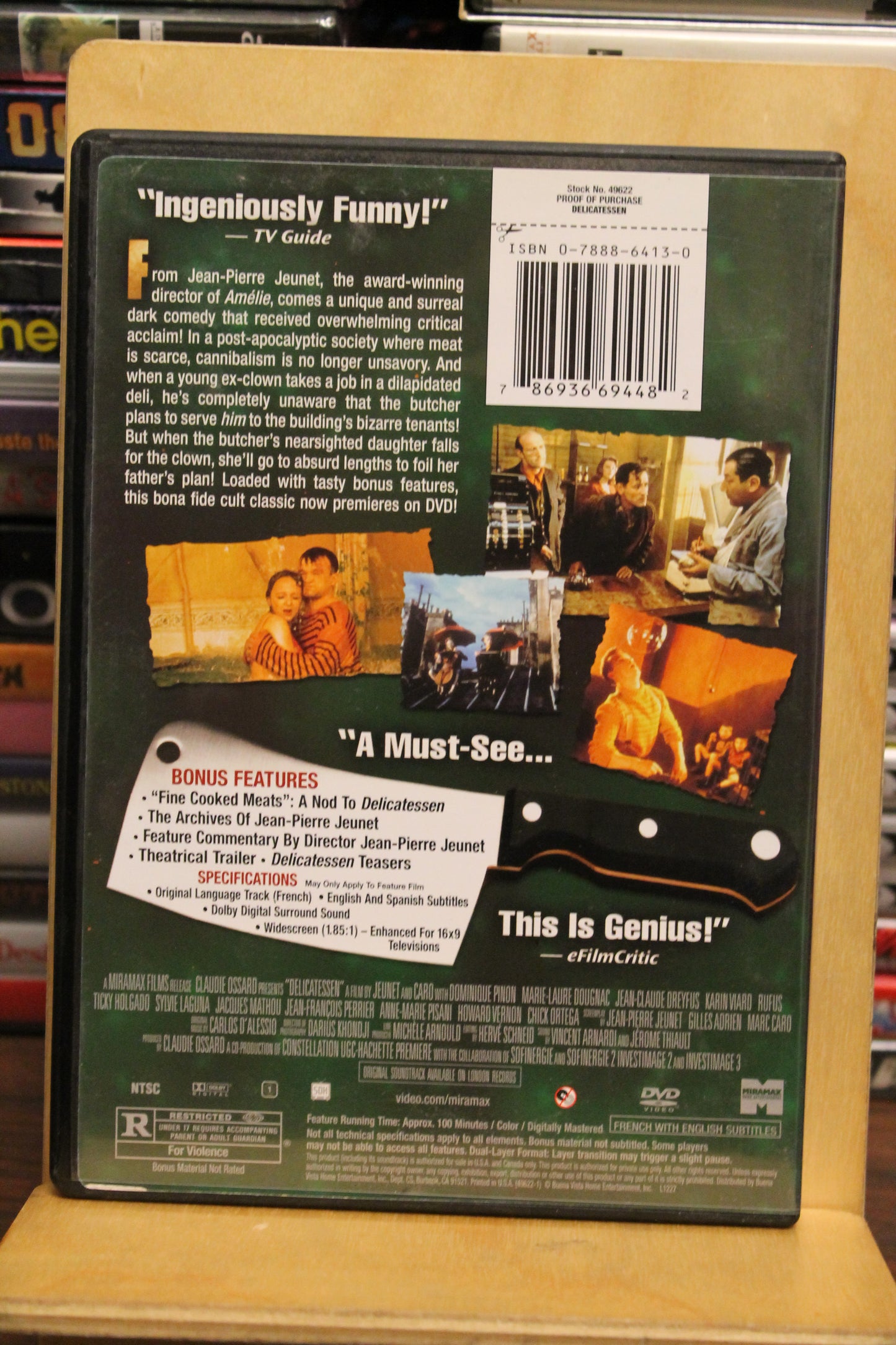 Delicatessen DVD