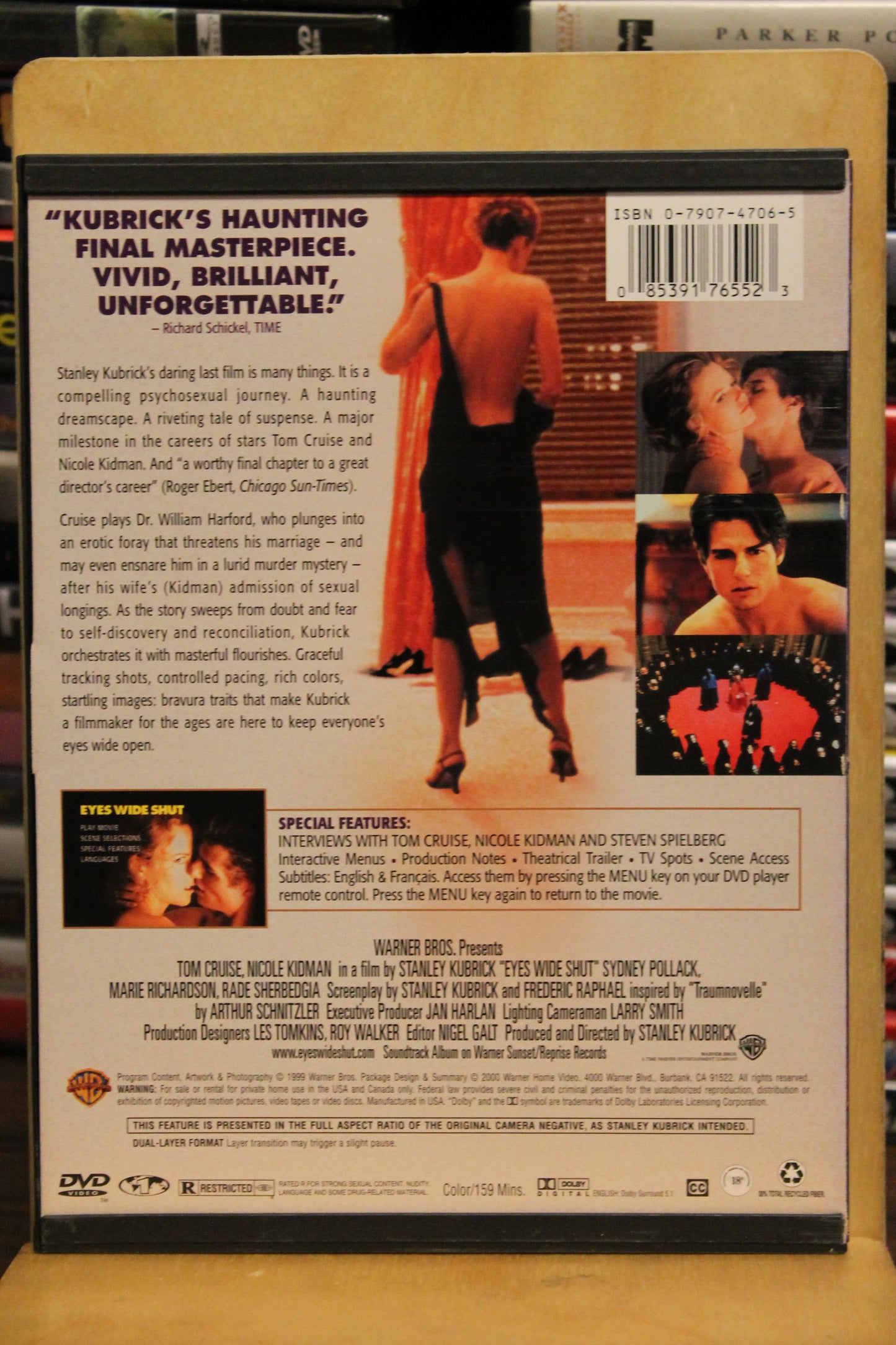 Eyes Wide Shut DVD