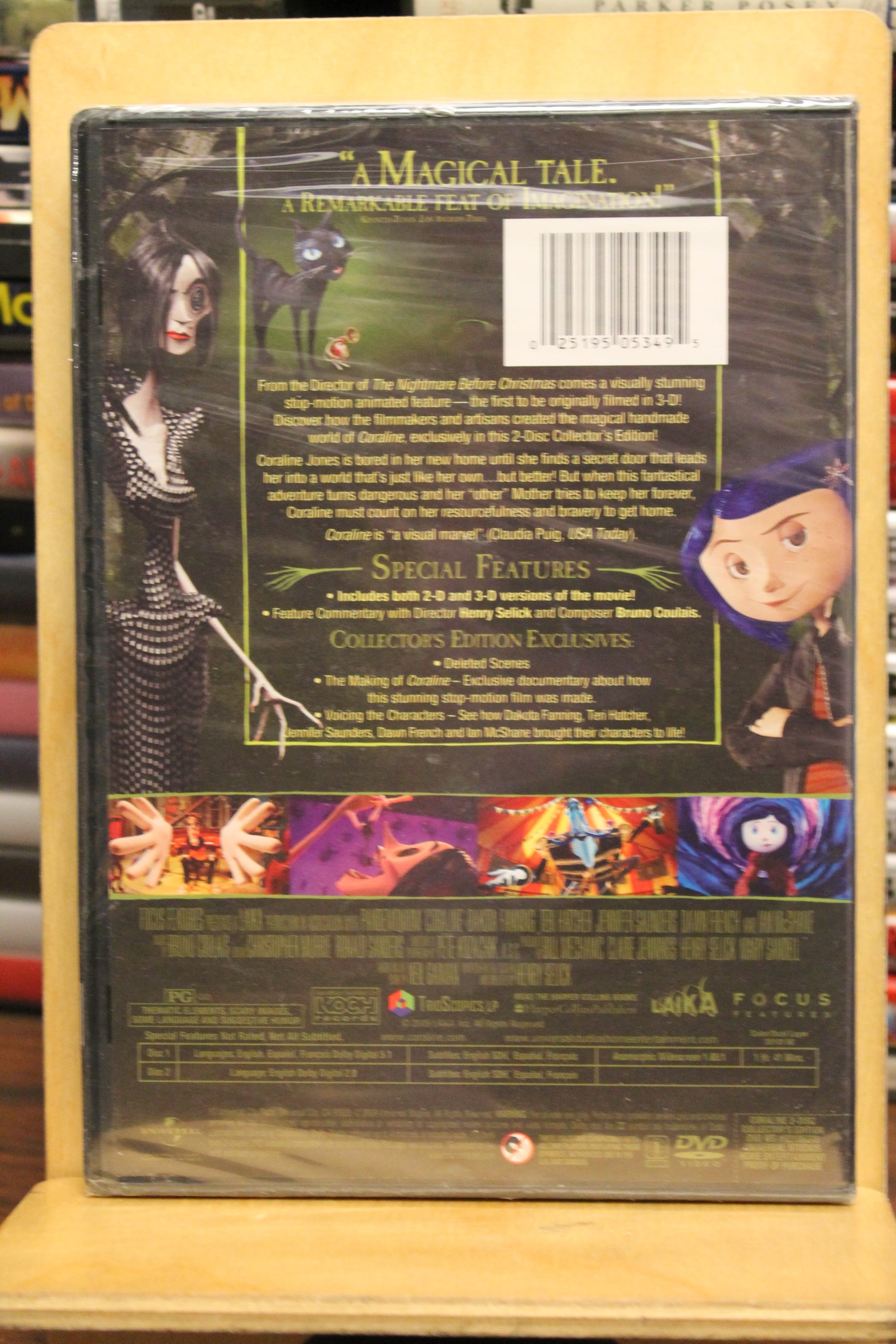 Coraline DVD