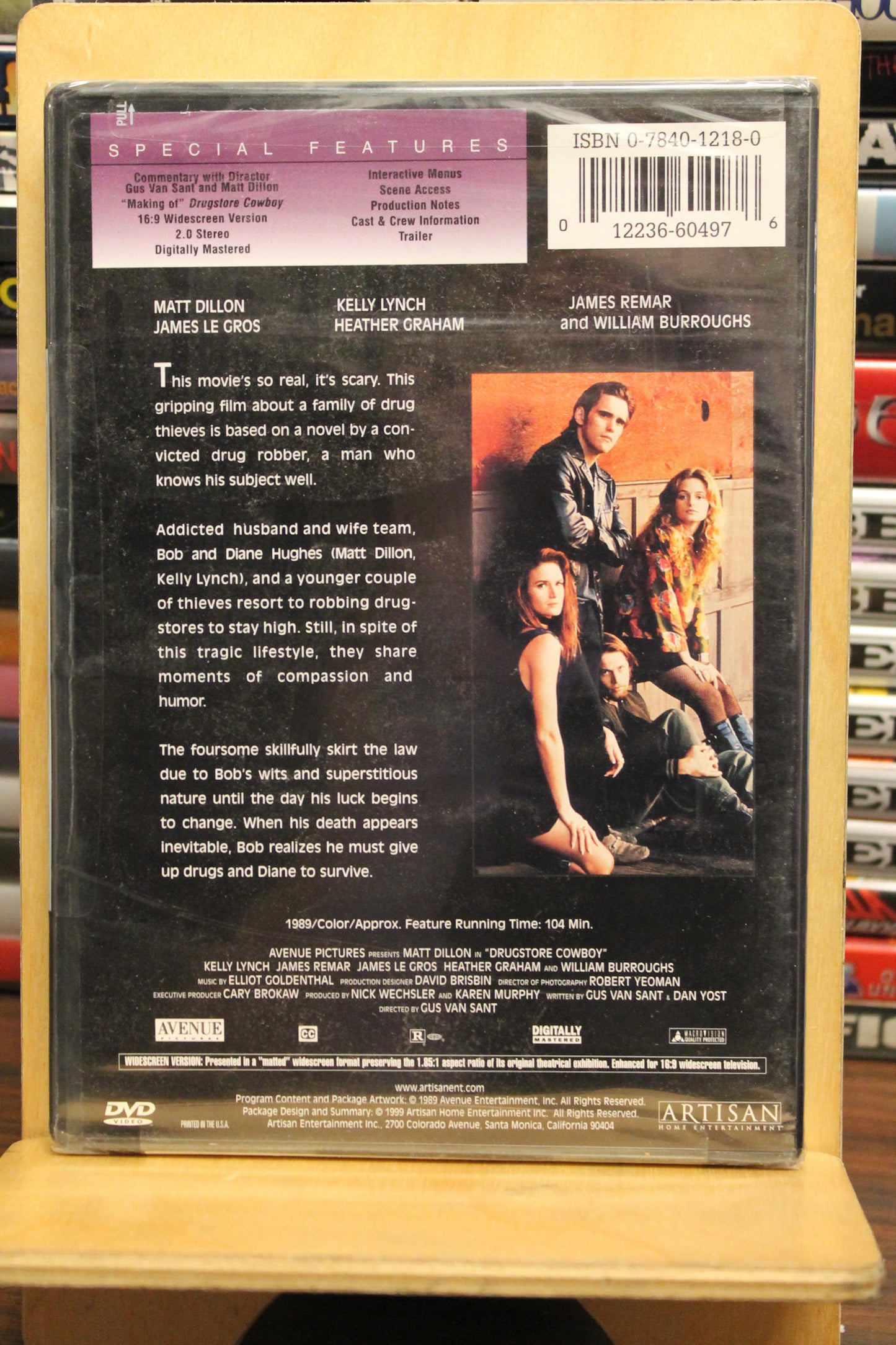 Drugstore Cowboy DVD