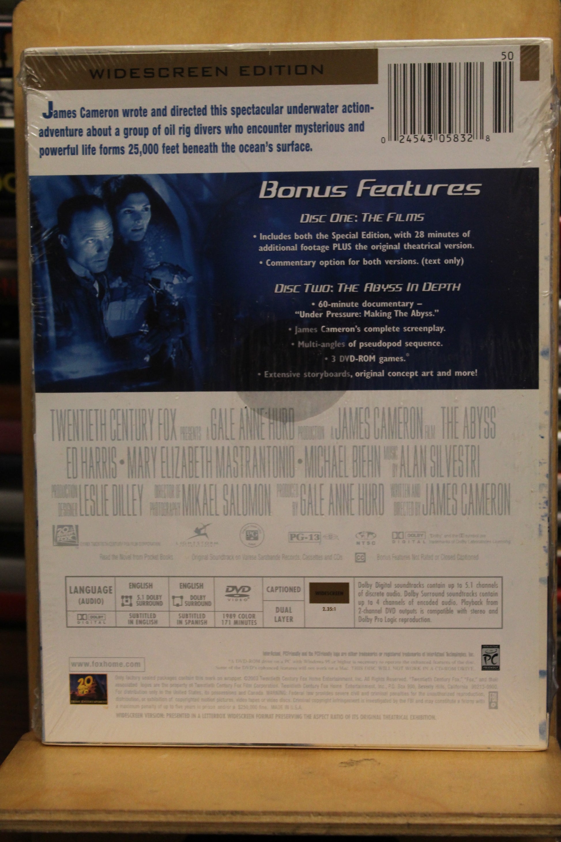 The Abyss DVD