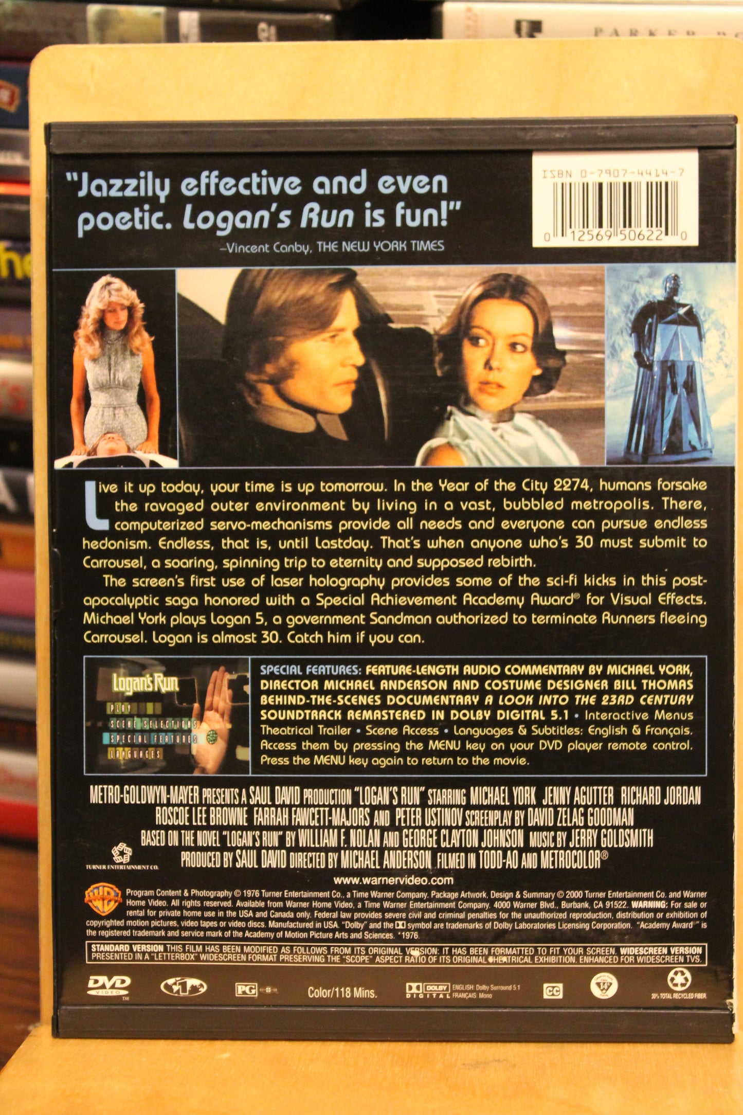 Logan's Run DVD