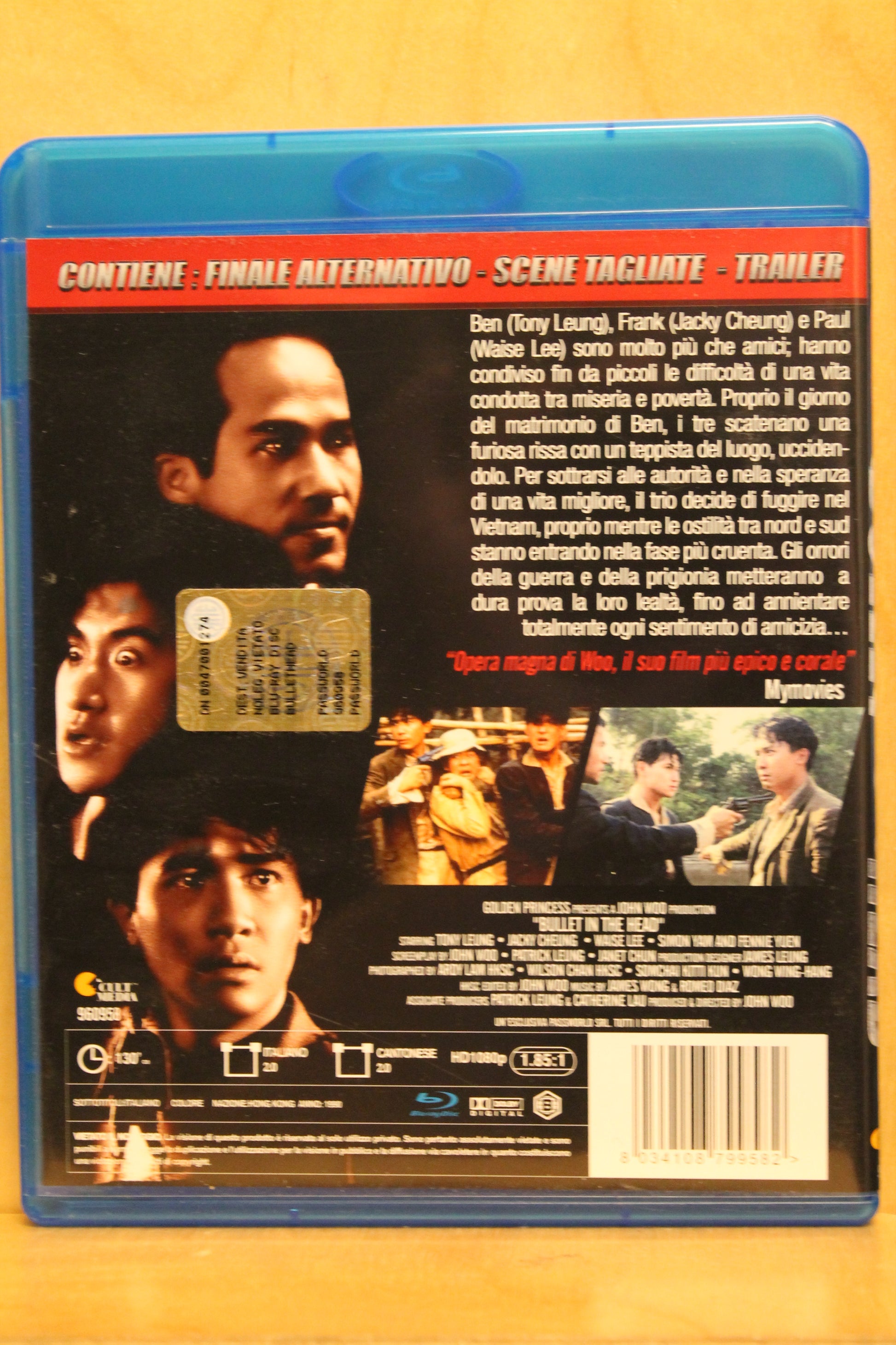 Bullet in the Head Blu-ray