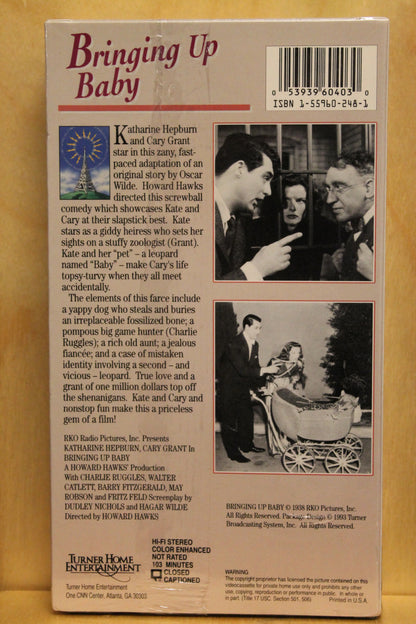 Bringing Up Baby VHS