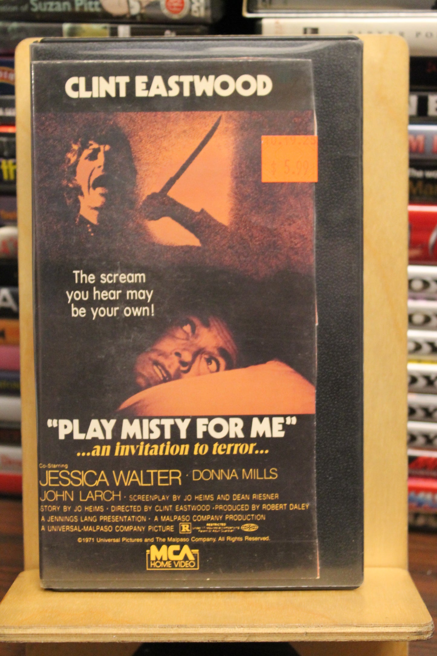 Play Misty for Me VHS