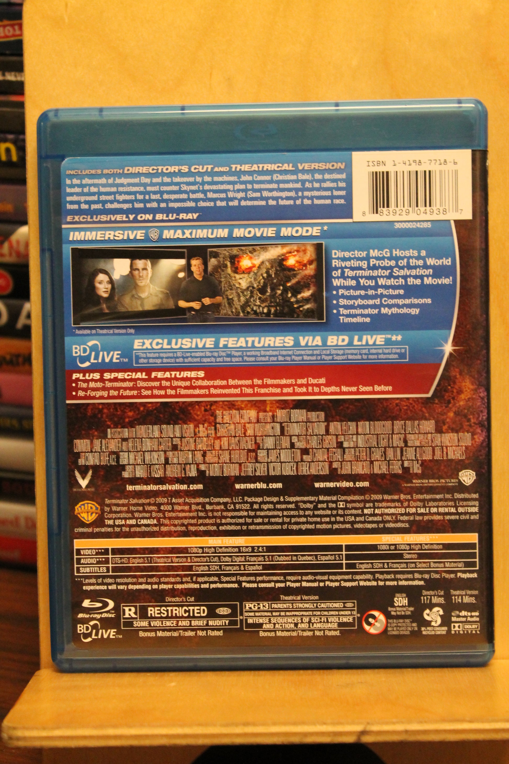 Terminator Salvation Blu-ray