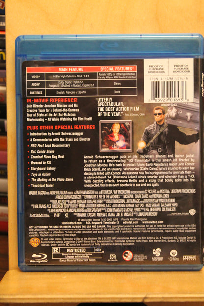 Terminator 3: Rise of the Machines Blu-ray