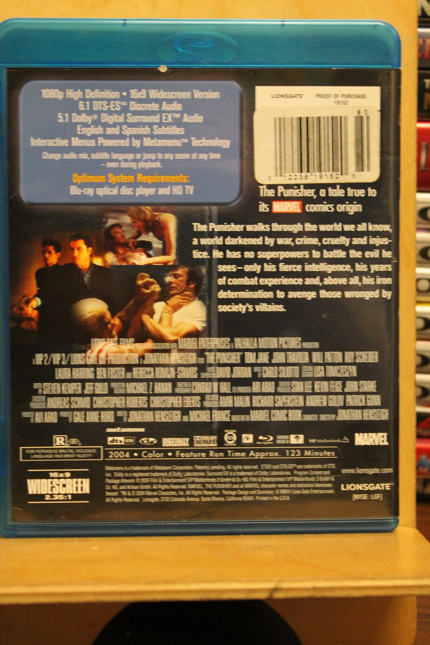 The Punisher Blu-ray
