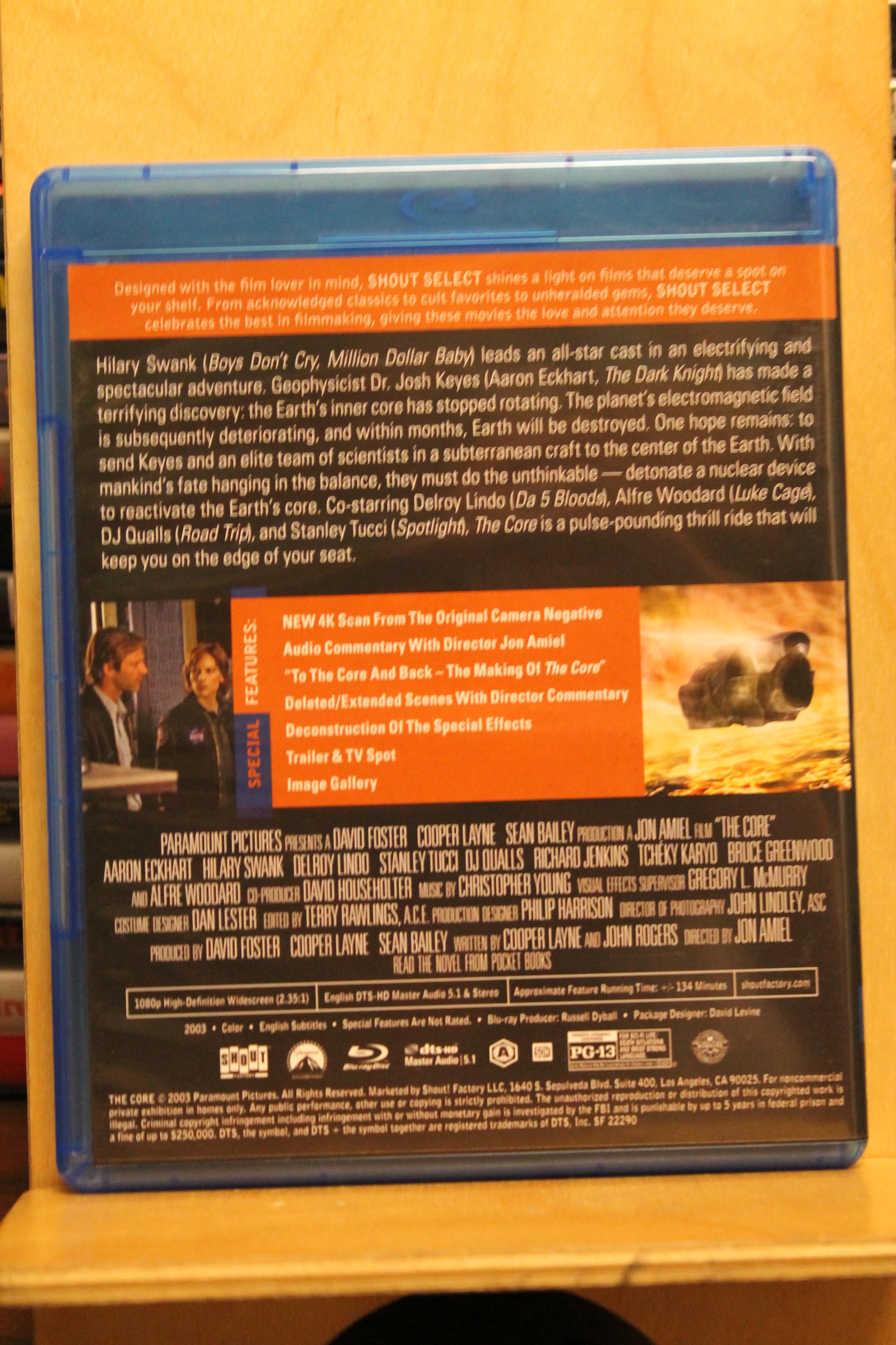 The Core Blu-ray