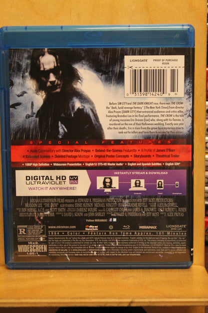 The Crow Blu-ray