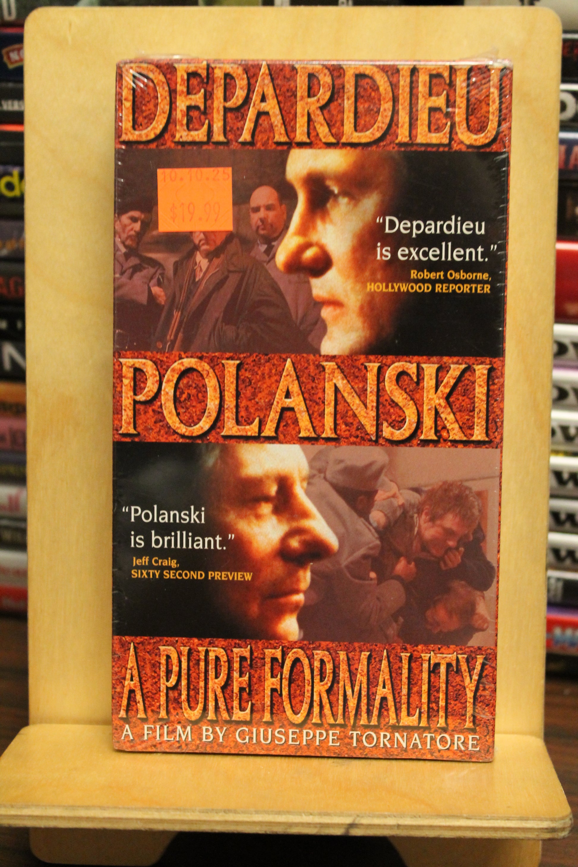 A Pure Formality VHS