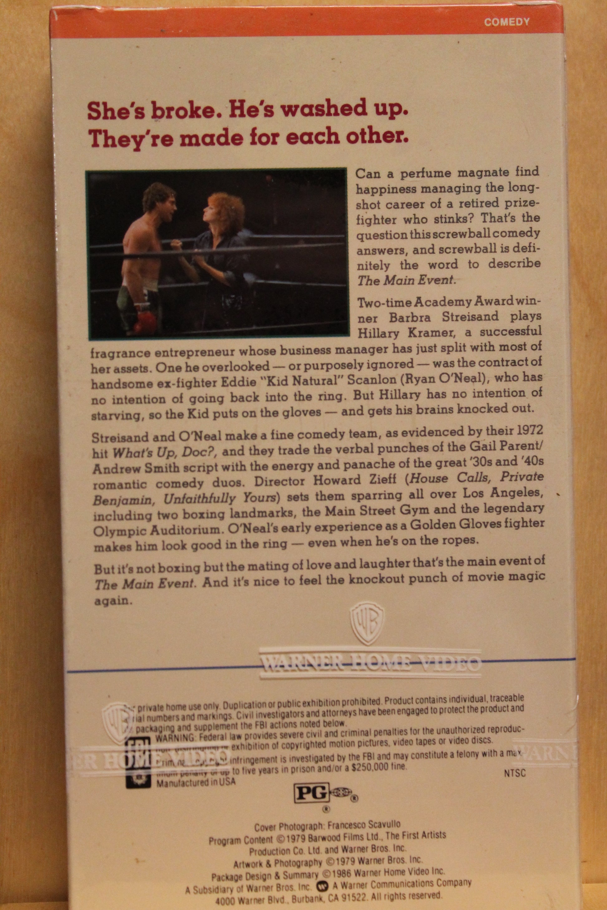 The Main Event VHS