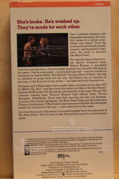 The Main Event VHS