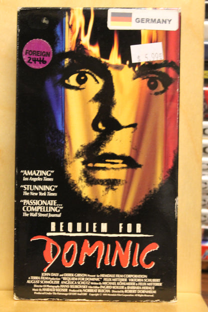 Requiem for Dominic VHS