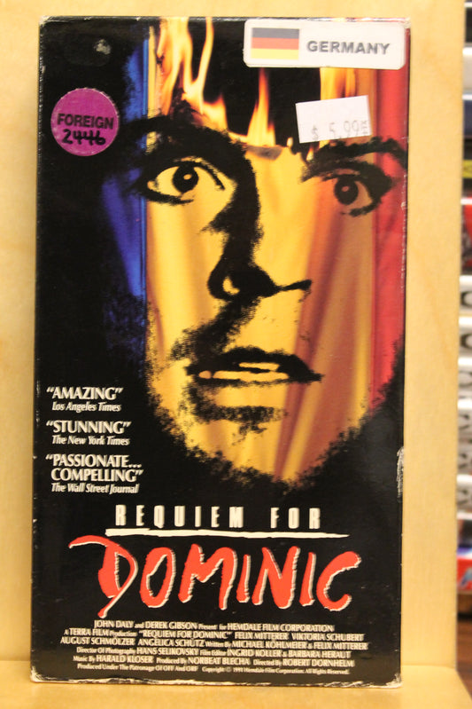 Requiem for Dominic VHS
