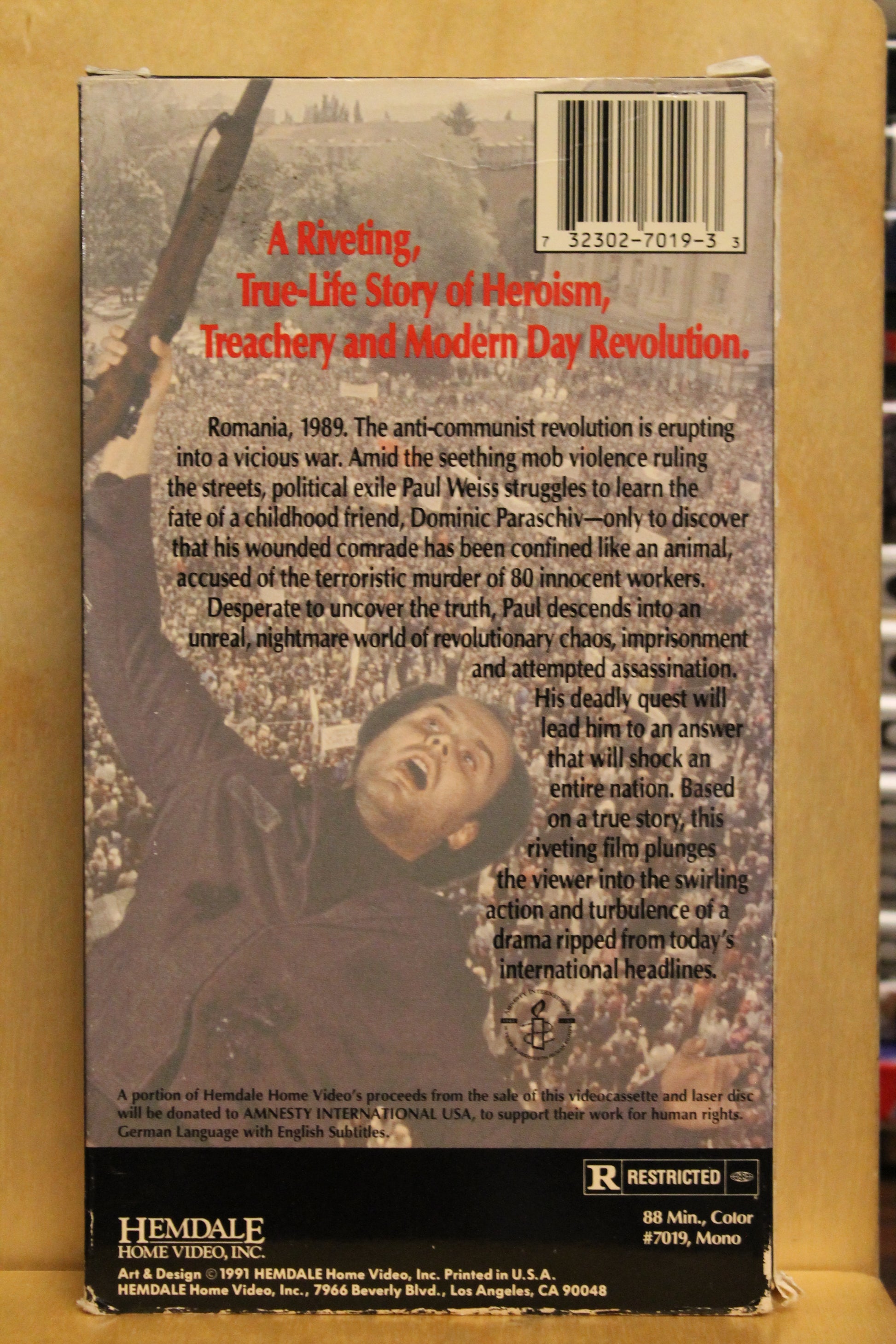 Requiem for Dominic VHS