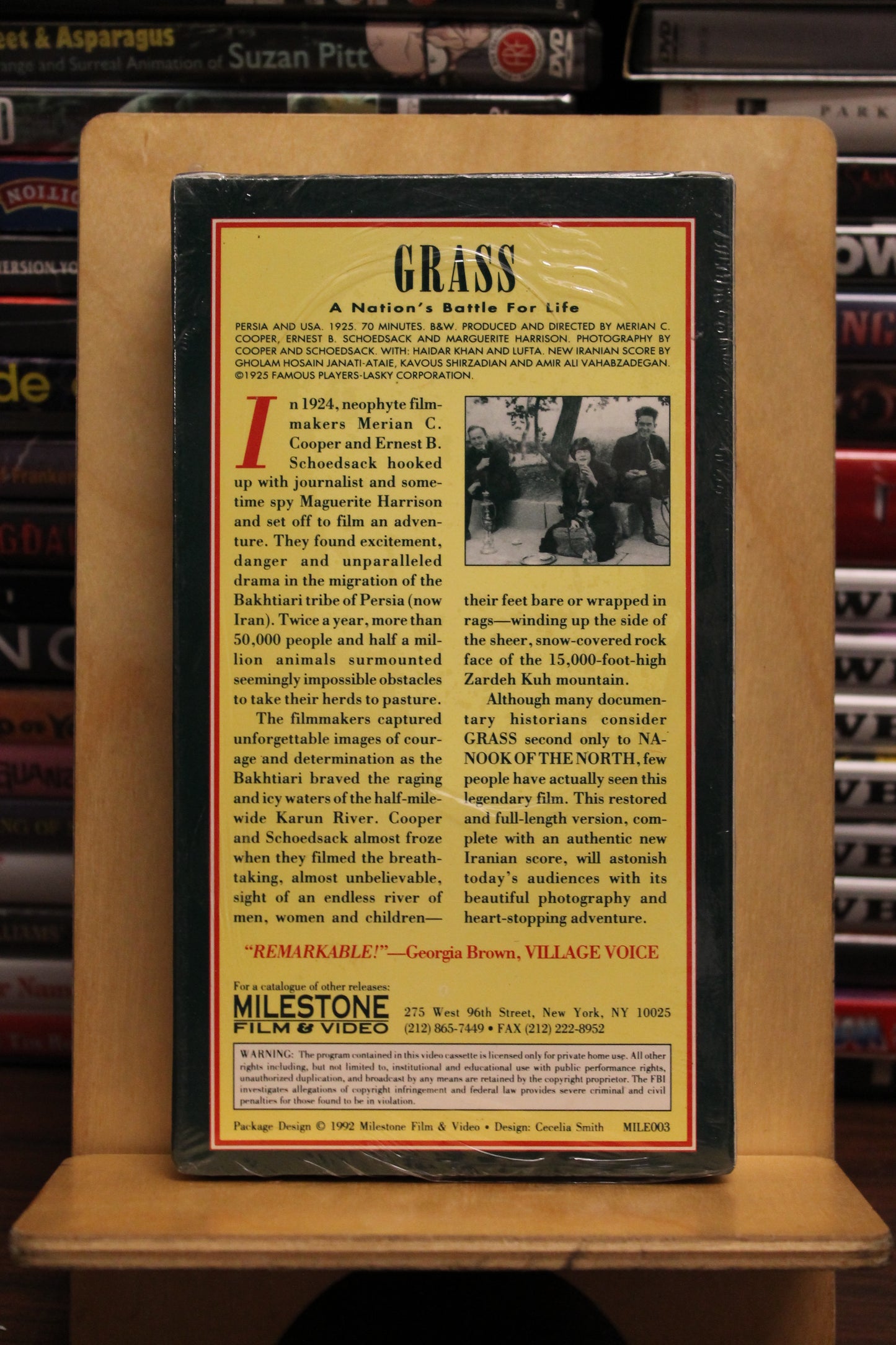 Grass: A Nation's Battle for Life VHS