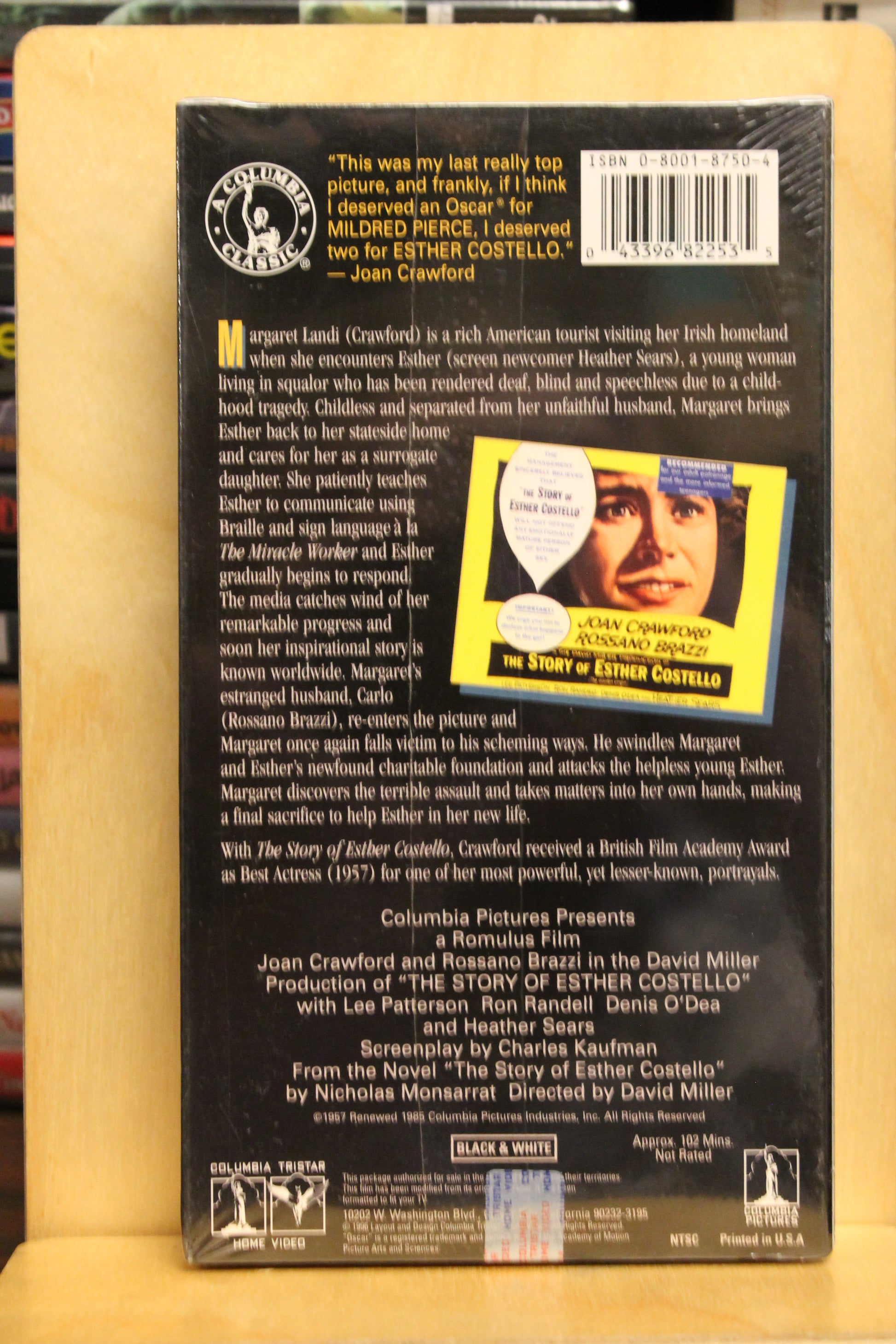 The Story of Esther Costello VHS