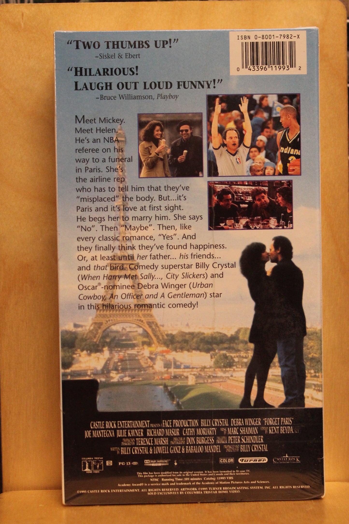 Forget Paris VHS