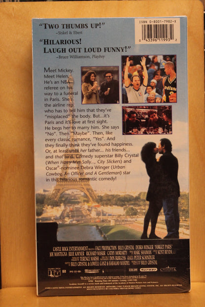 Forget Paris VHS