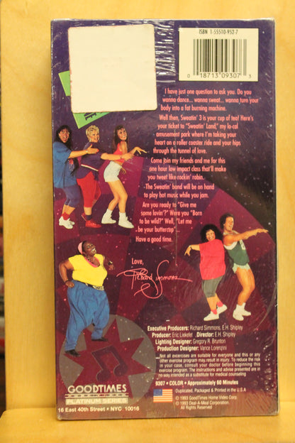 Sweatin' to the Oldies 3 VHS