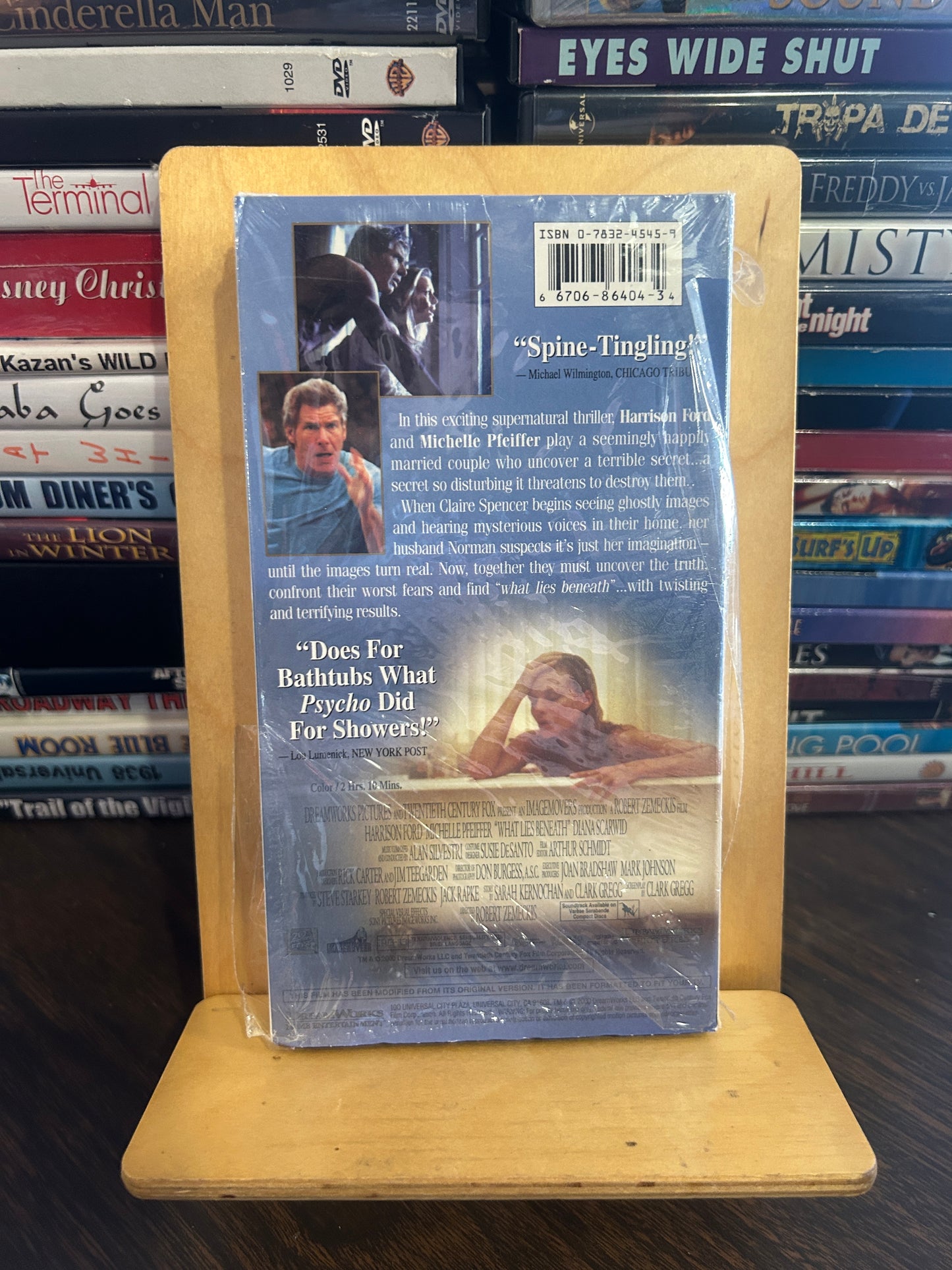 What Lies Beneath VHS