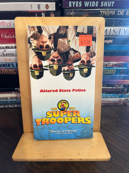 Super Troopers VHS
