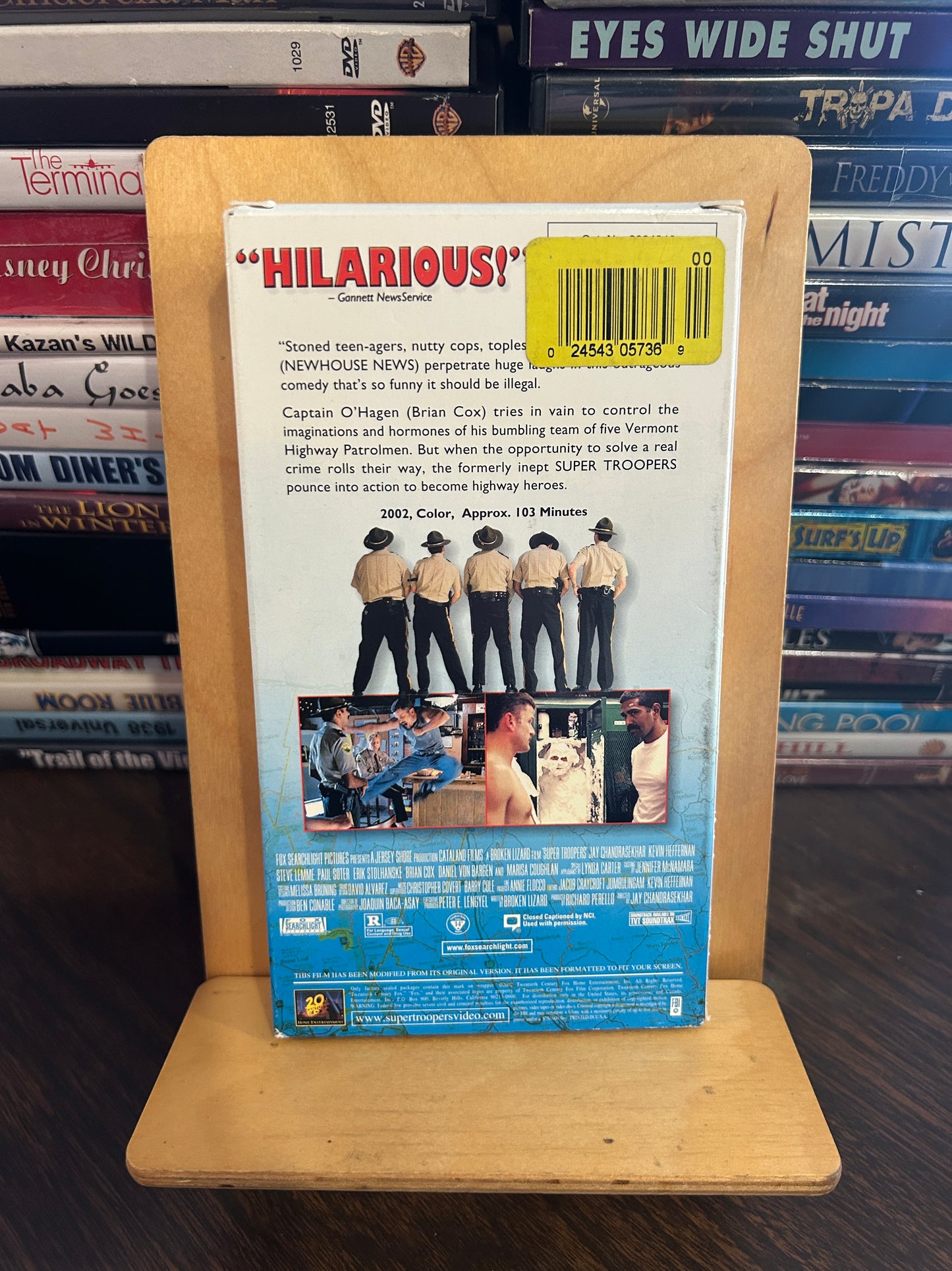 Super Troopers VHS