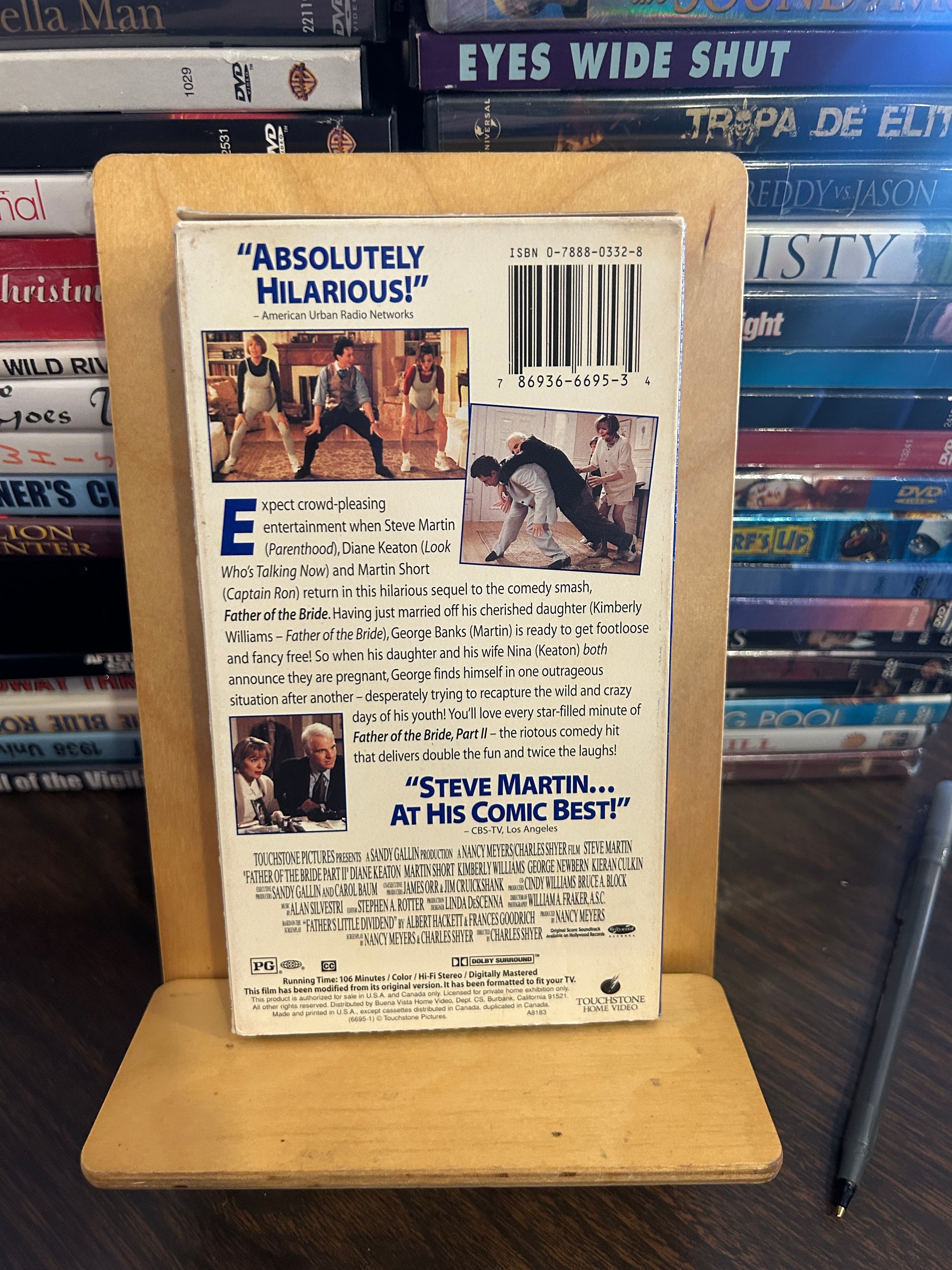 Father of the Bride Part II VHS