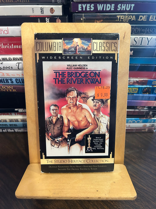 The Bridge on the River Kwai VHS
