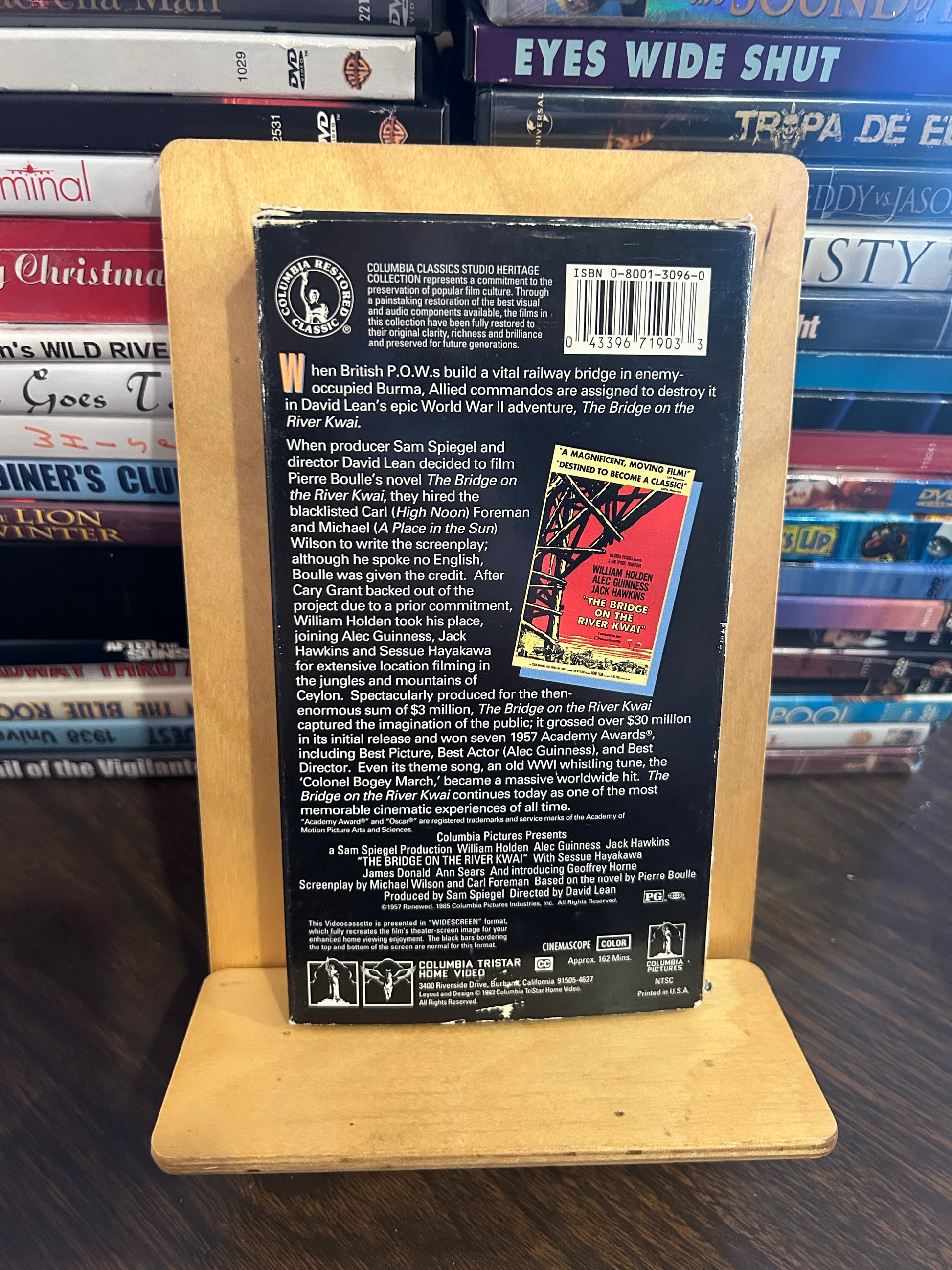 The Bridge on the River Kwai VHS