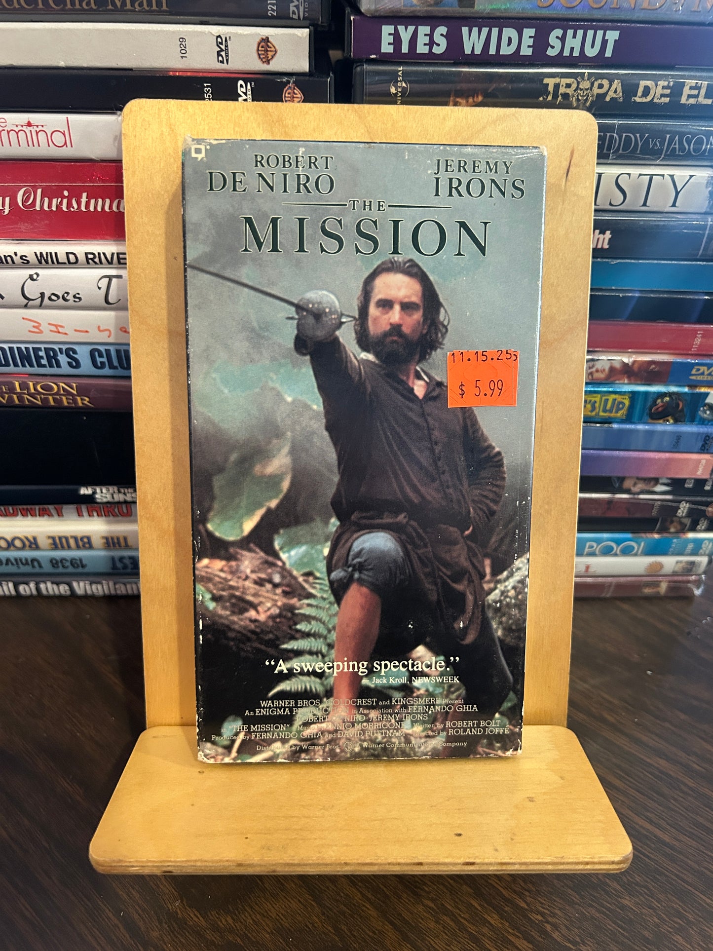 The Mission VHS