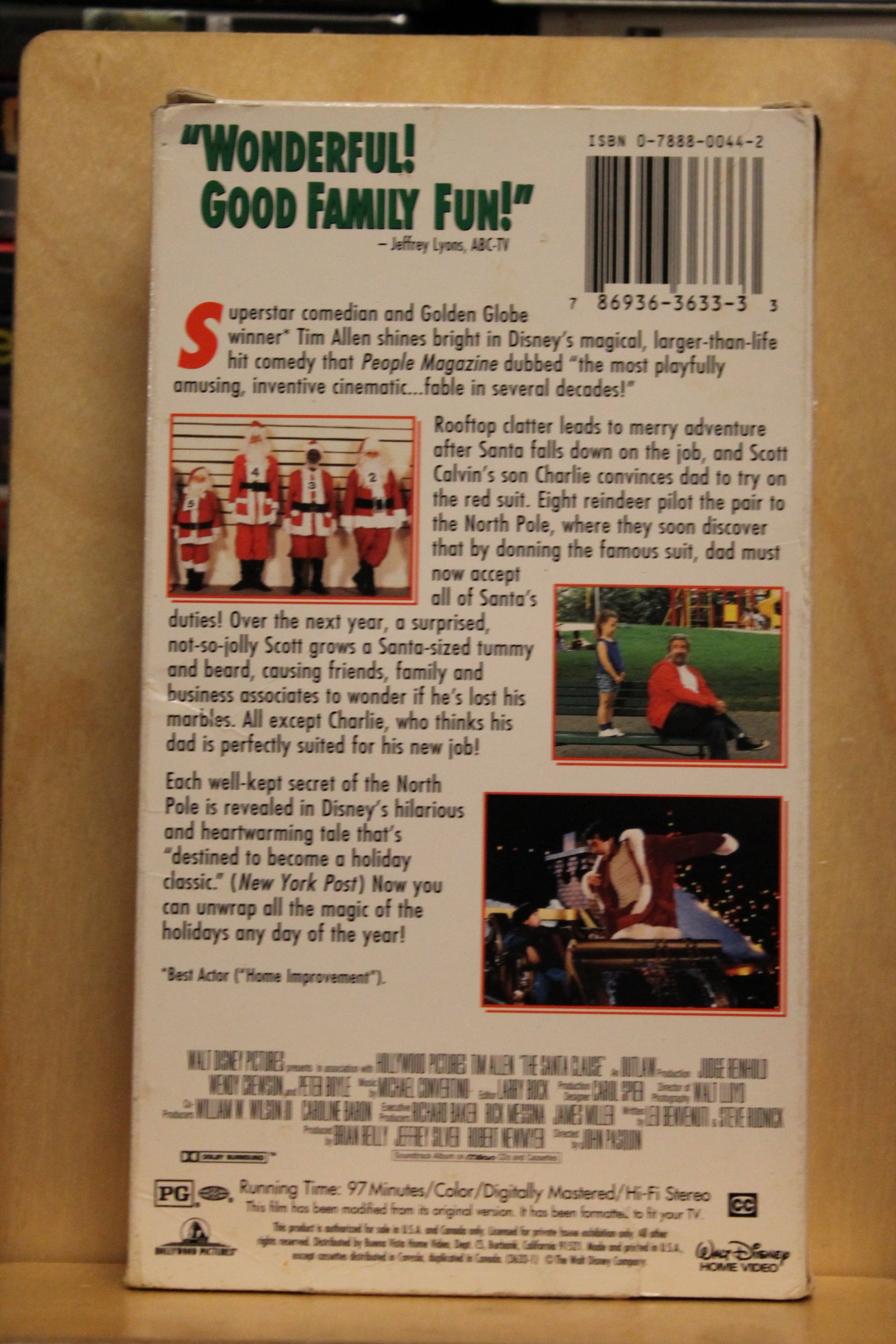 The Santa Clause VHS