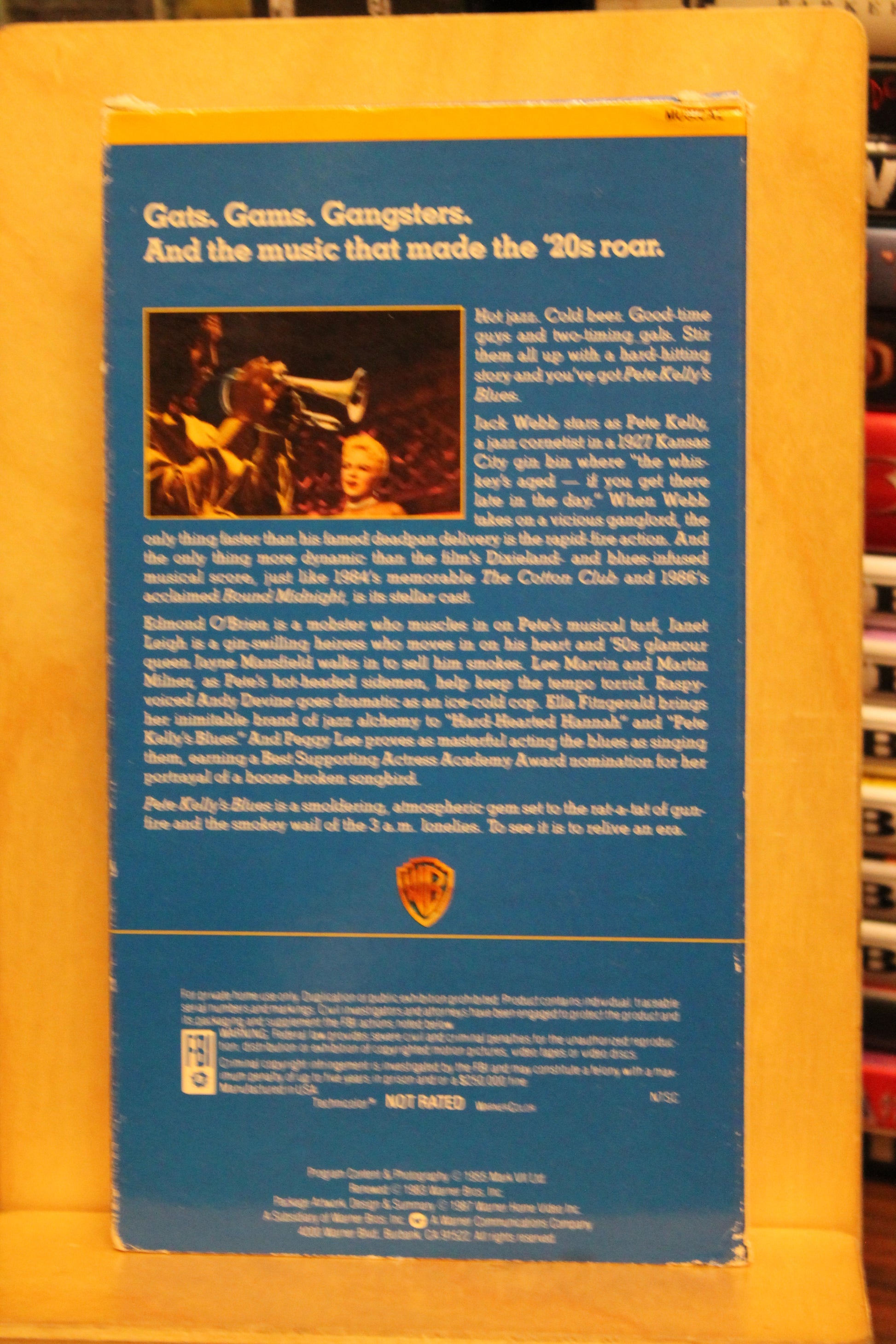 Pete Kelly's Blues VHS