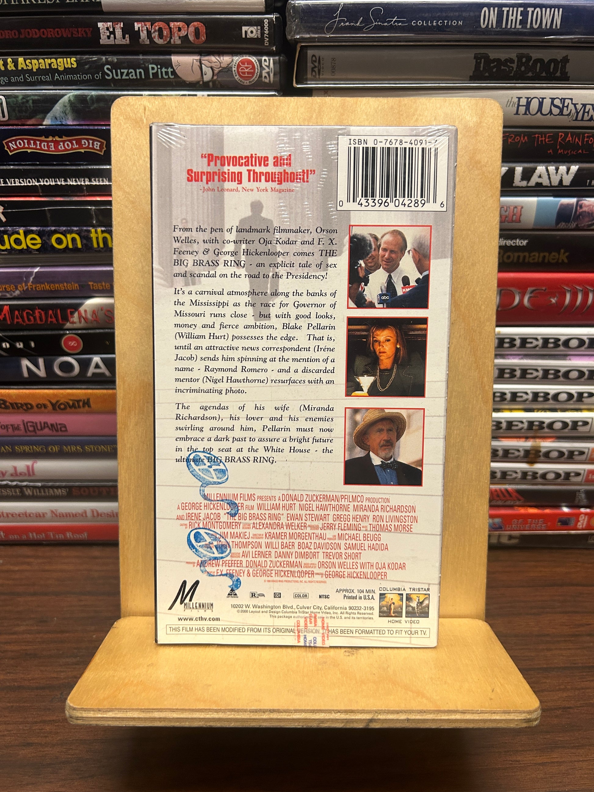 The Big Brass Ring VHS