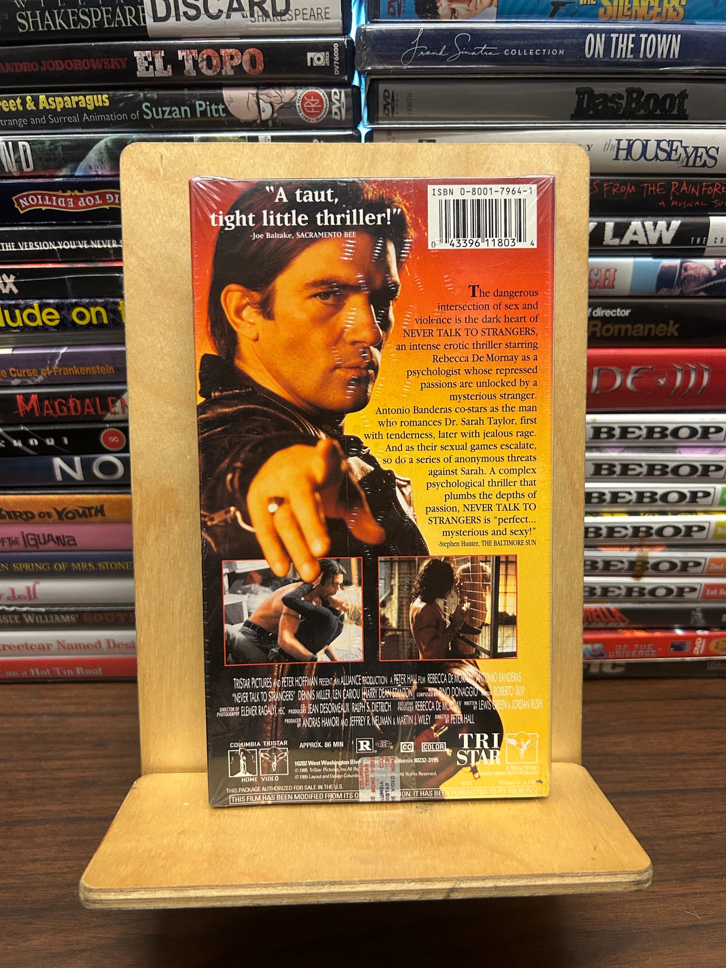 Never Talk to Strangers VHS