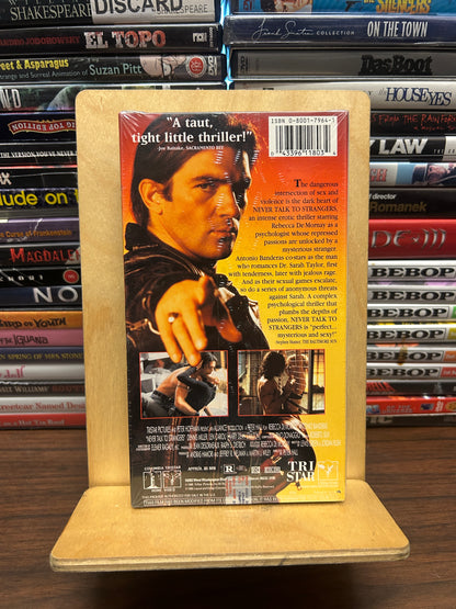 Never Talk to Strangers VHS