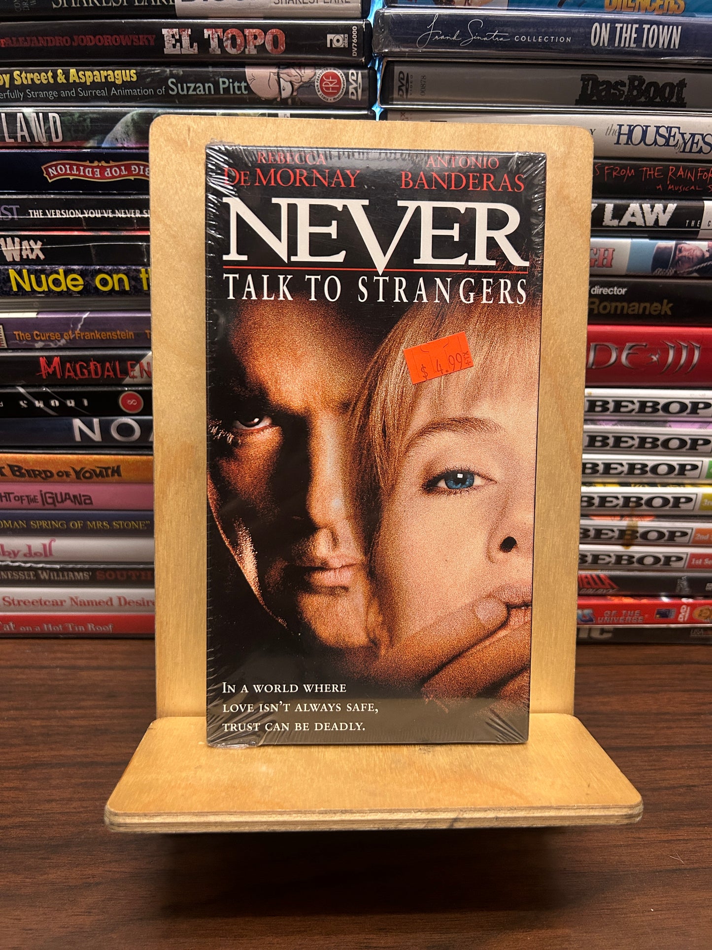 Never Talk to Strangers VHS