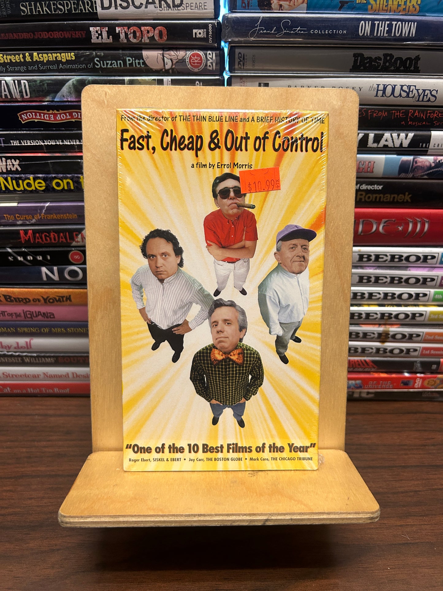 Fast, Cheap & Out of Control VHS