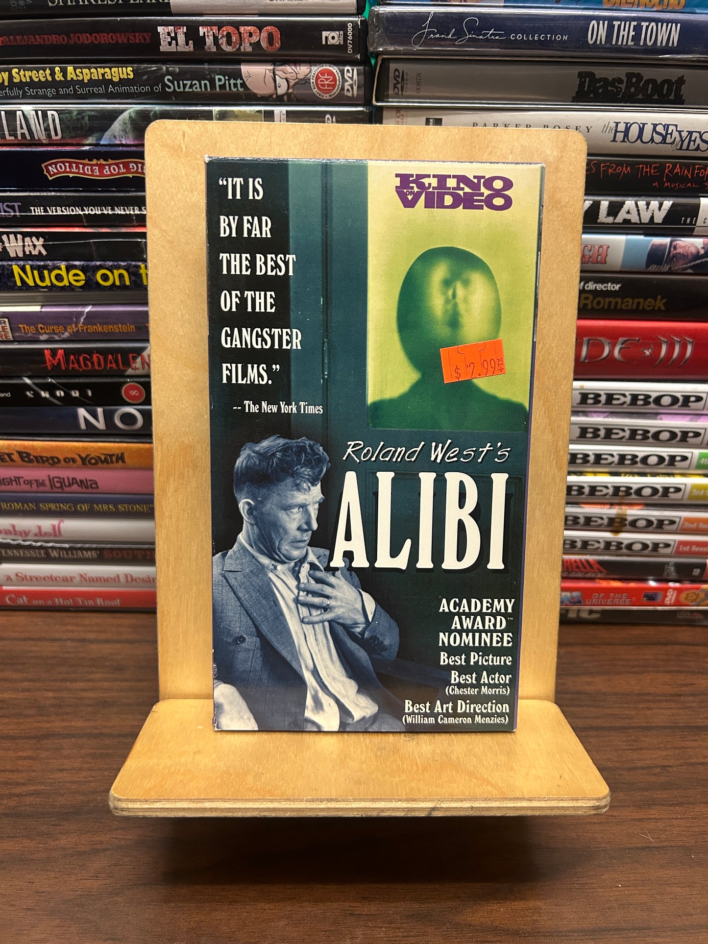 Alibi VHS