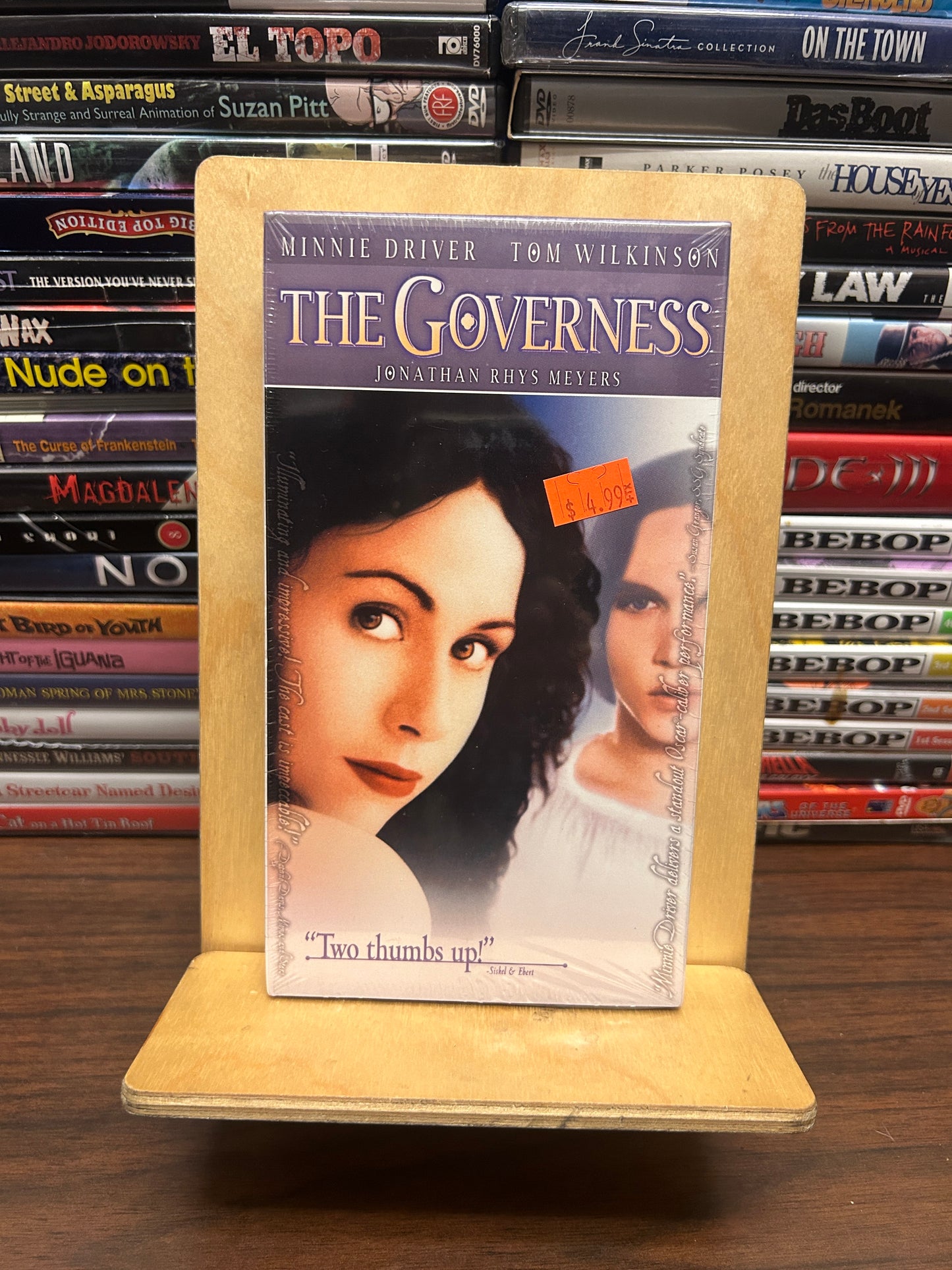 The Governess VHS