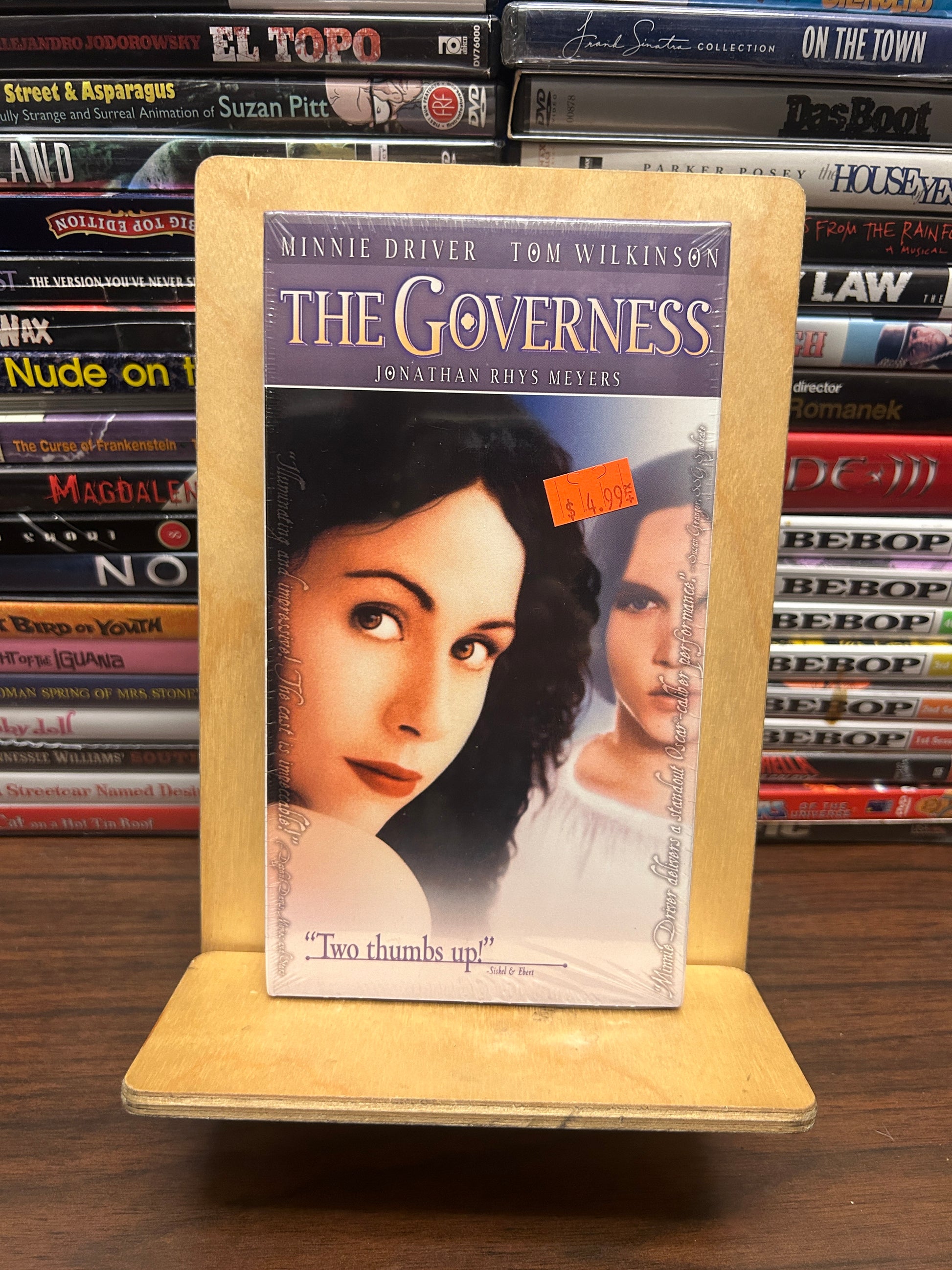 The Governess VHS