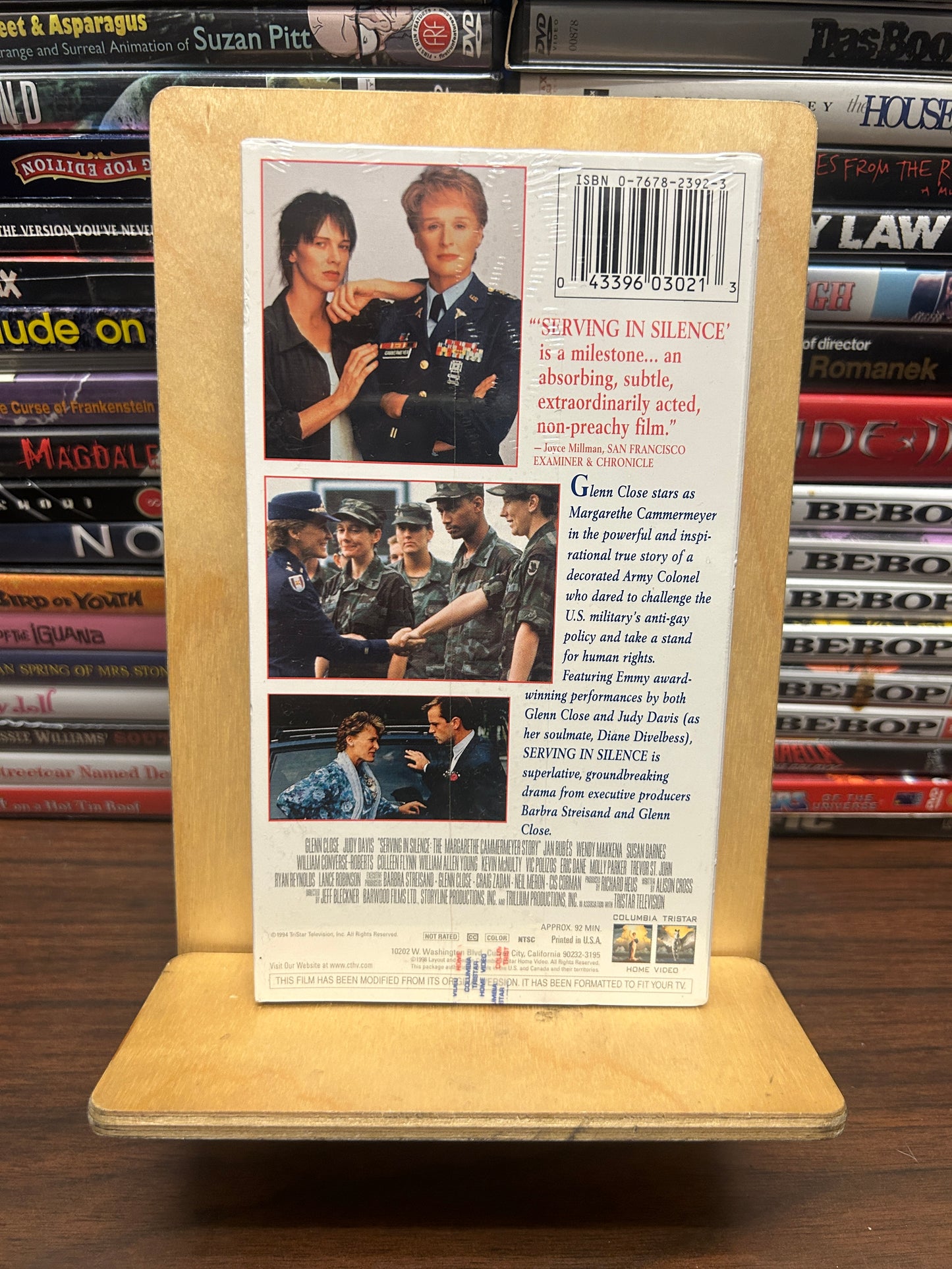 Serving in Silence - The Margarethe Cammermeyer Story VHS