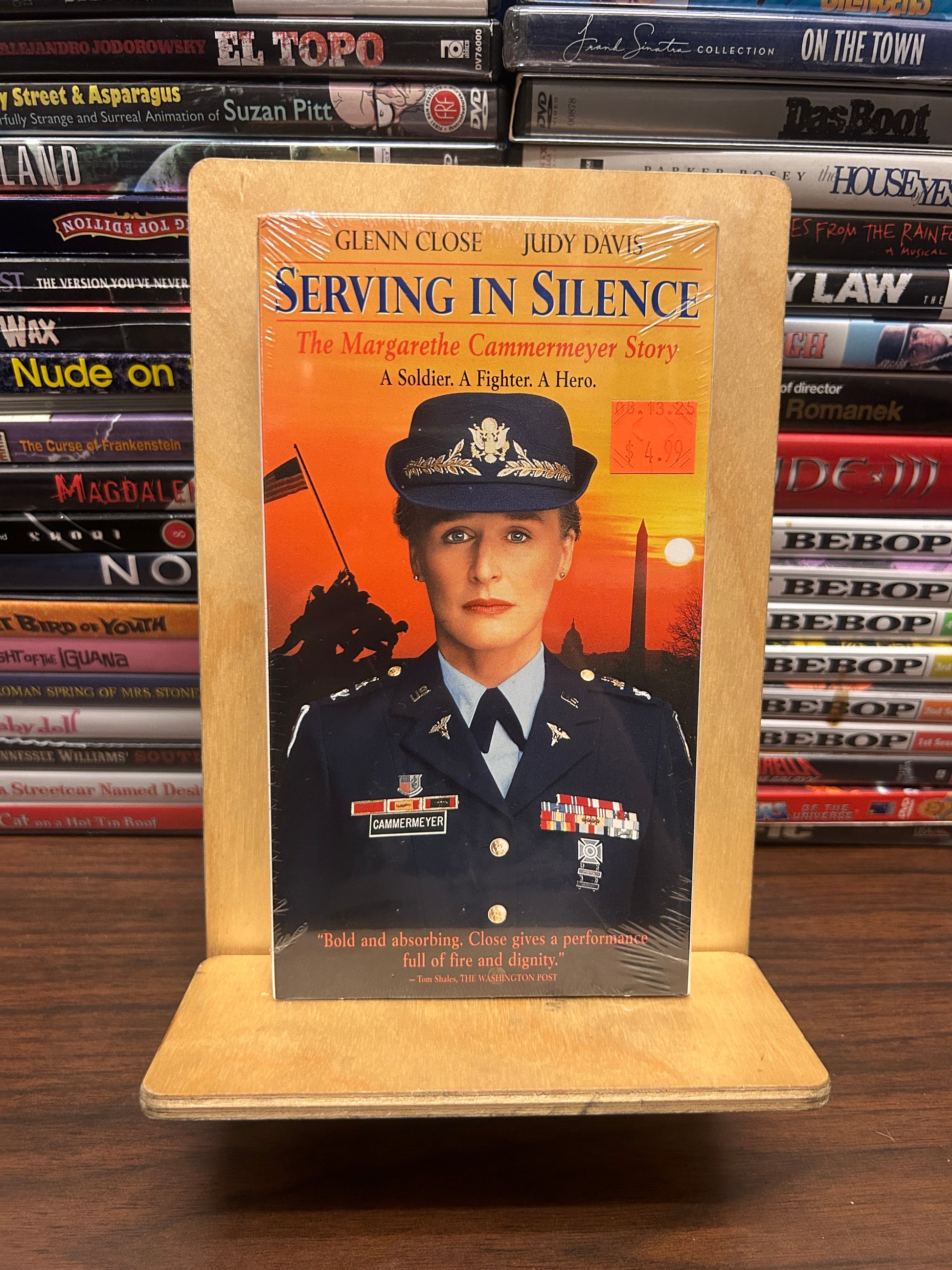 Serving in Silence - The Margarethe Cammermeyer Story VHS