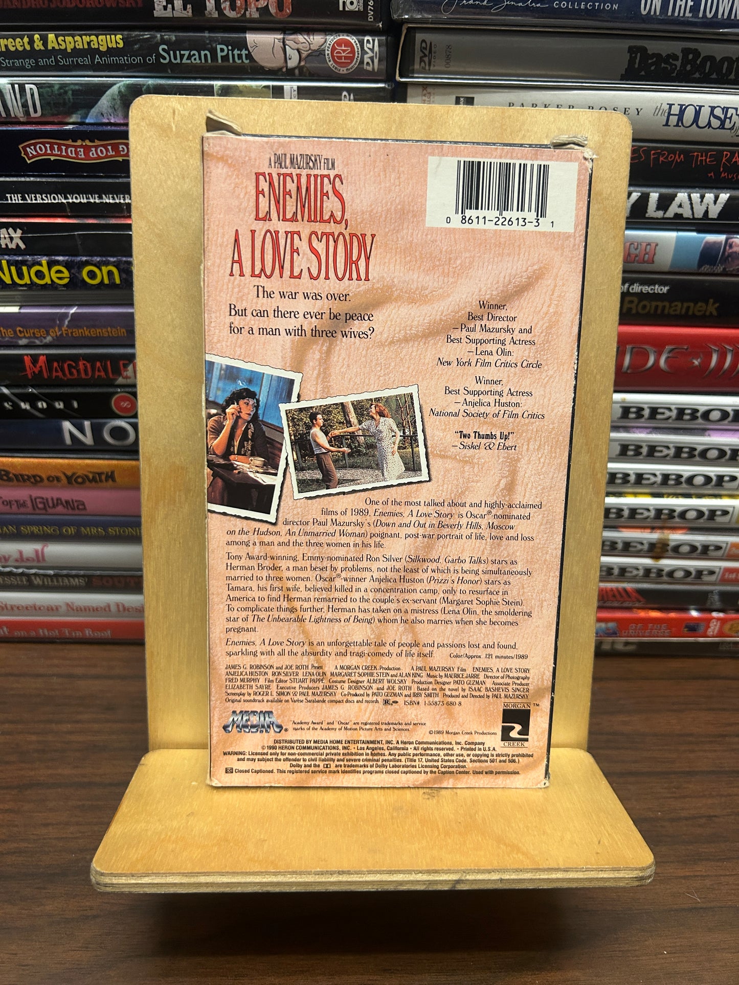 Enemies, a Love Story VHS